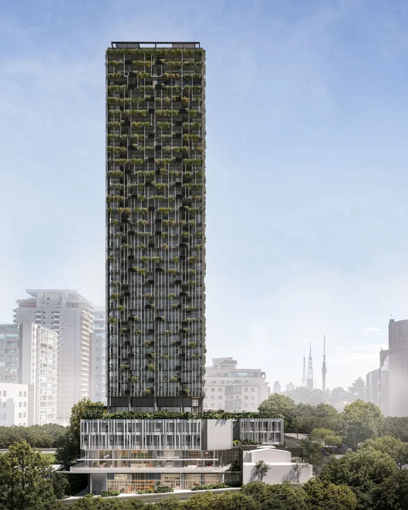 Fachada do empreendimento Oscar 2525 – Residencial