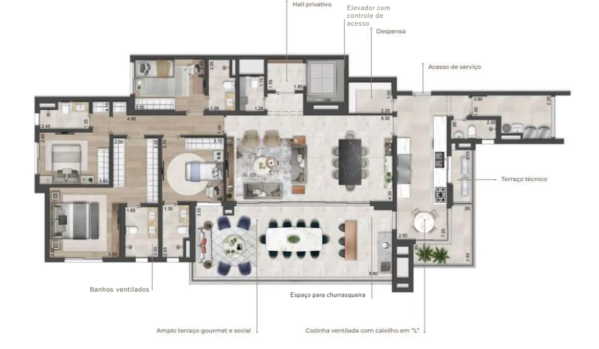 Planta 2 – Oscar Freire 1560