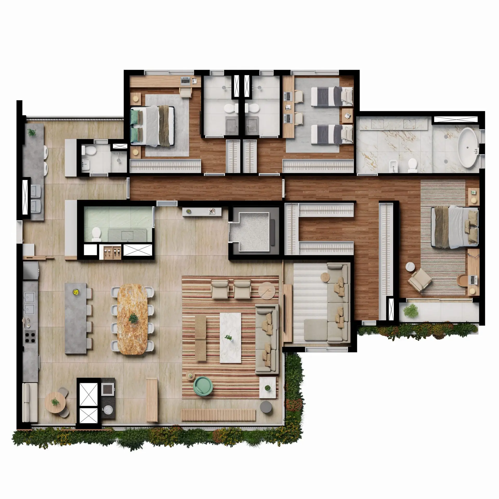 Planta 1 – Panorama Skyline Ibirapuera