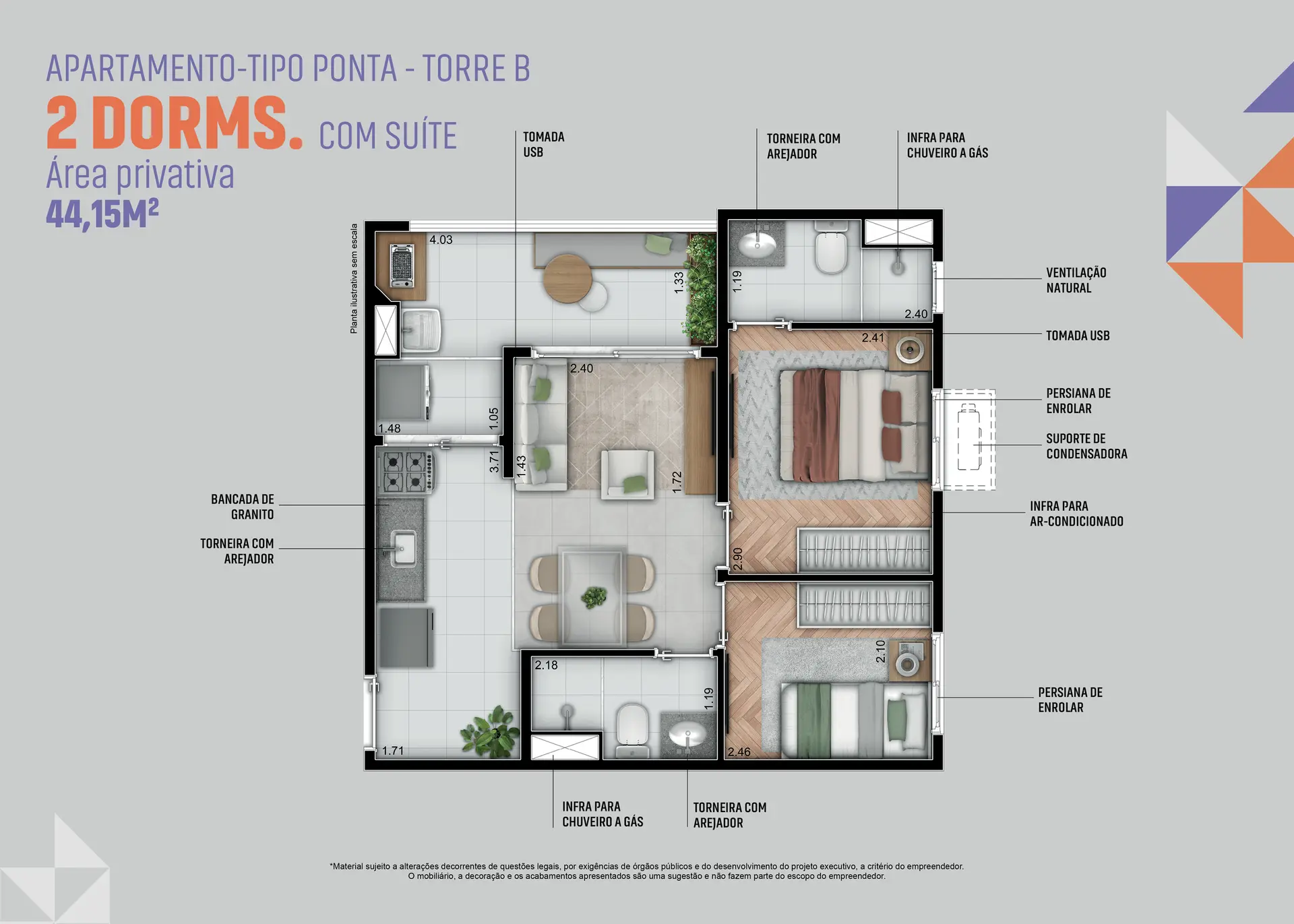Planta 1 – Pátio Central Galeria