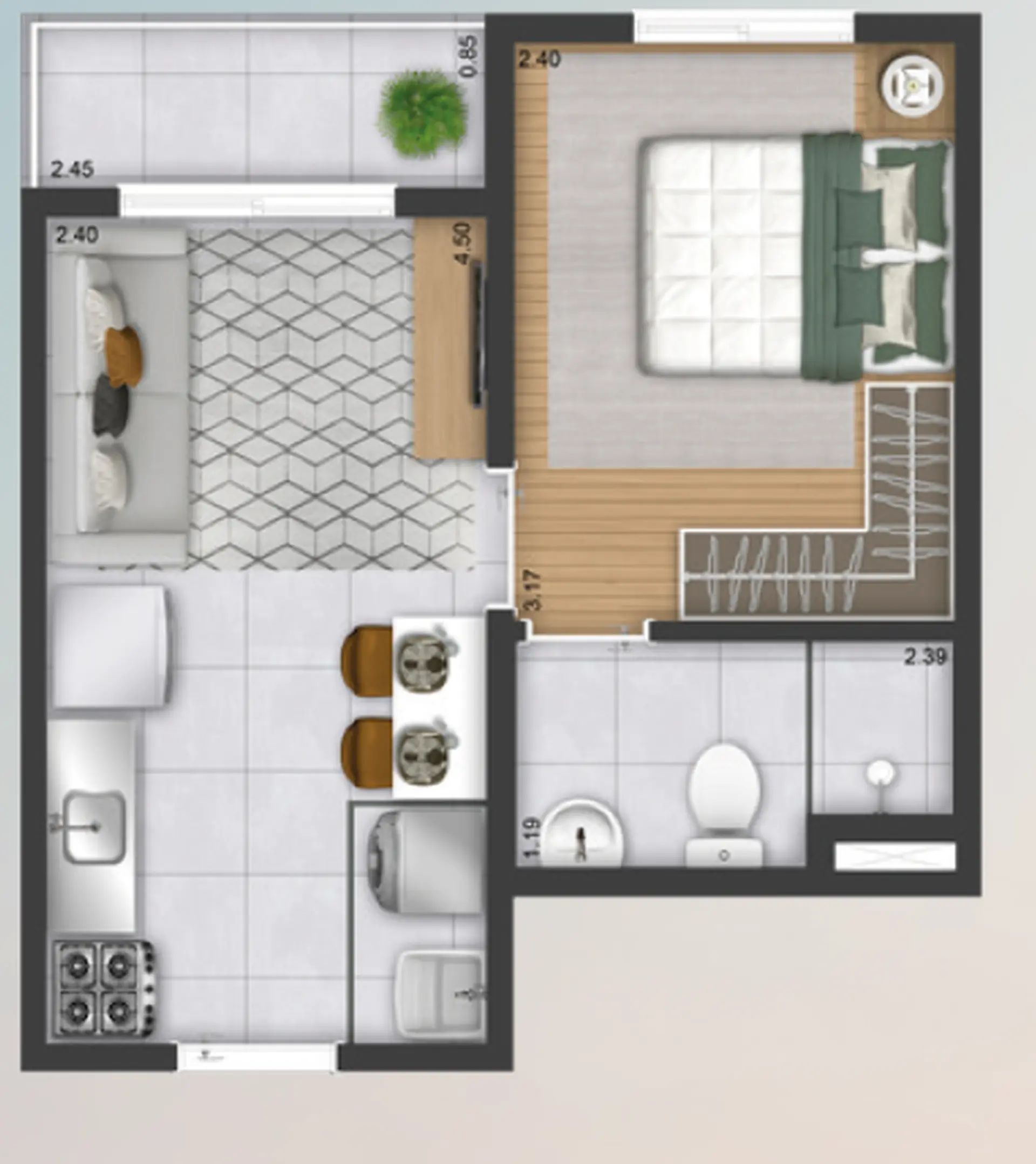 Planta 3 – Plano&Alto Morumbi Benois