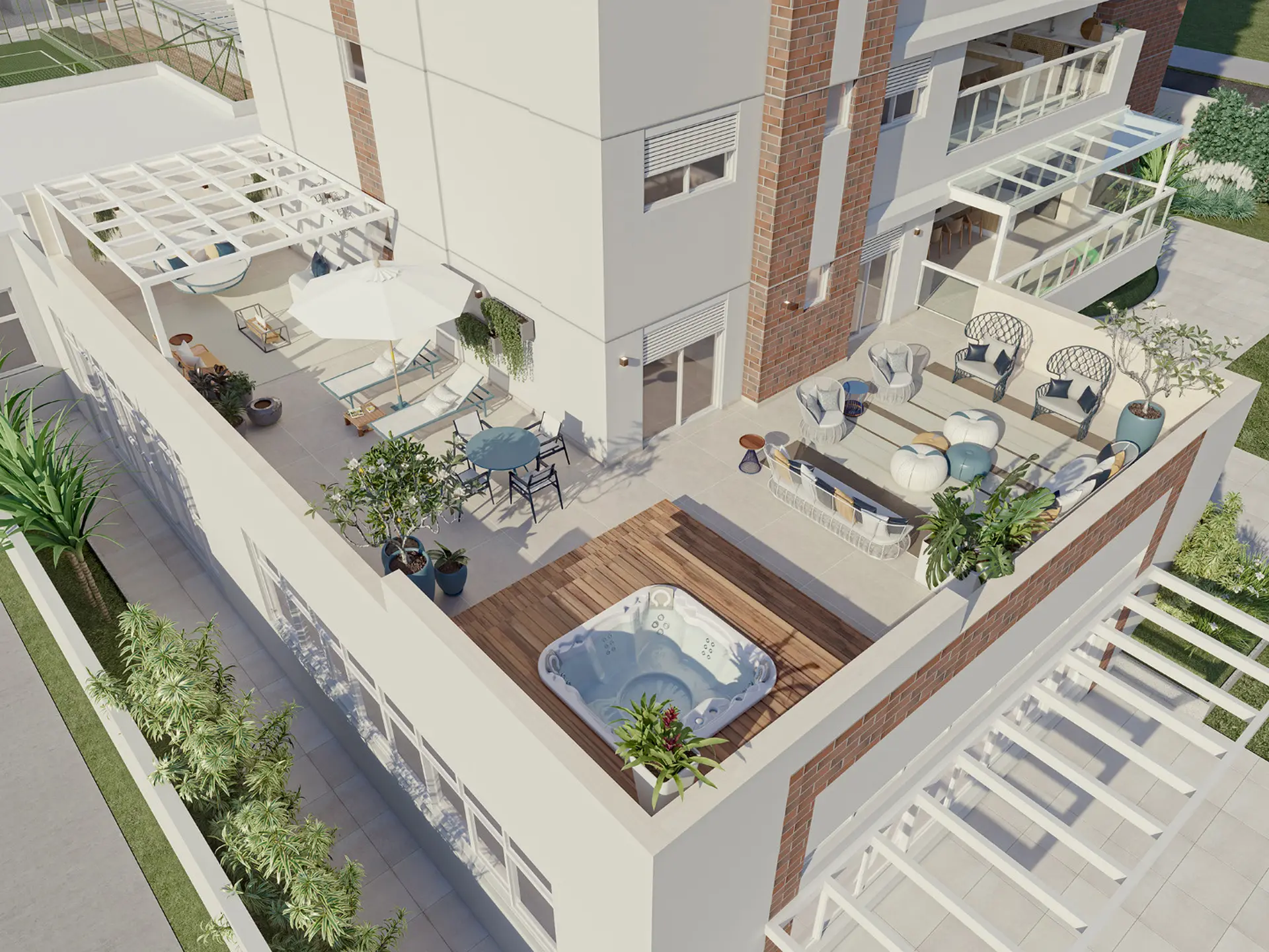 Plazas de Madrid — área de lazer 8