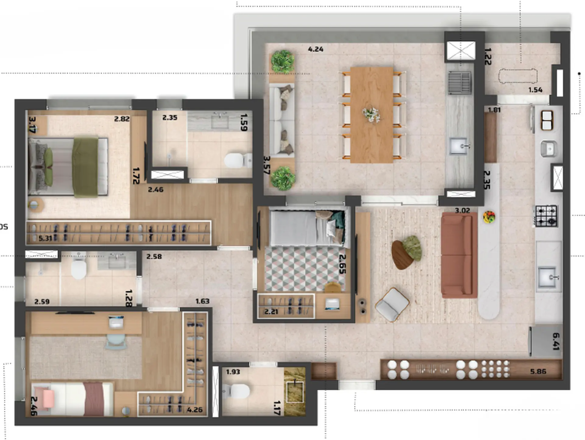 Planta 1 – Pleno Vila Mariana