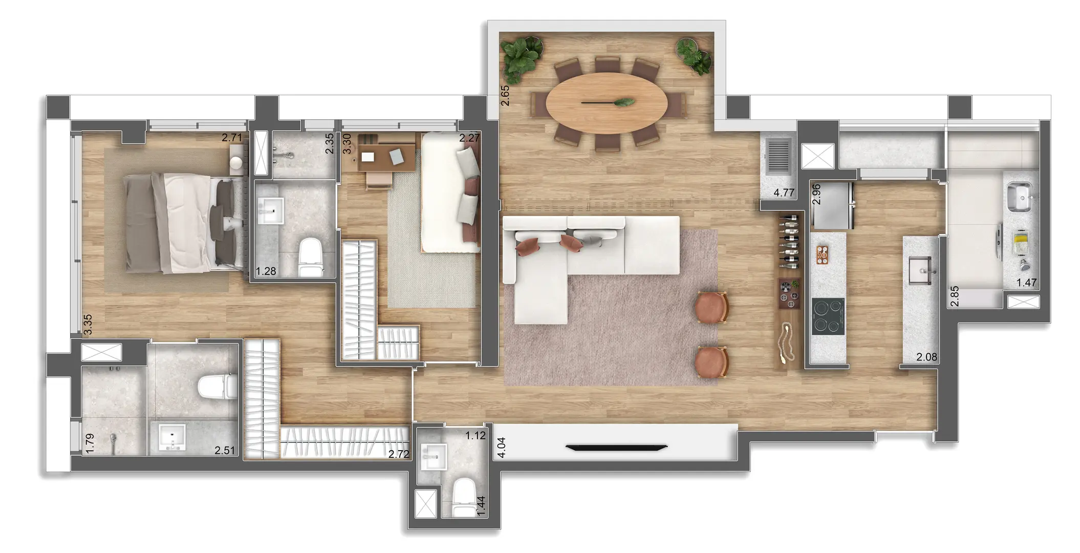 Planta 1 – Pluri Pinheiros