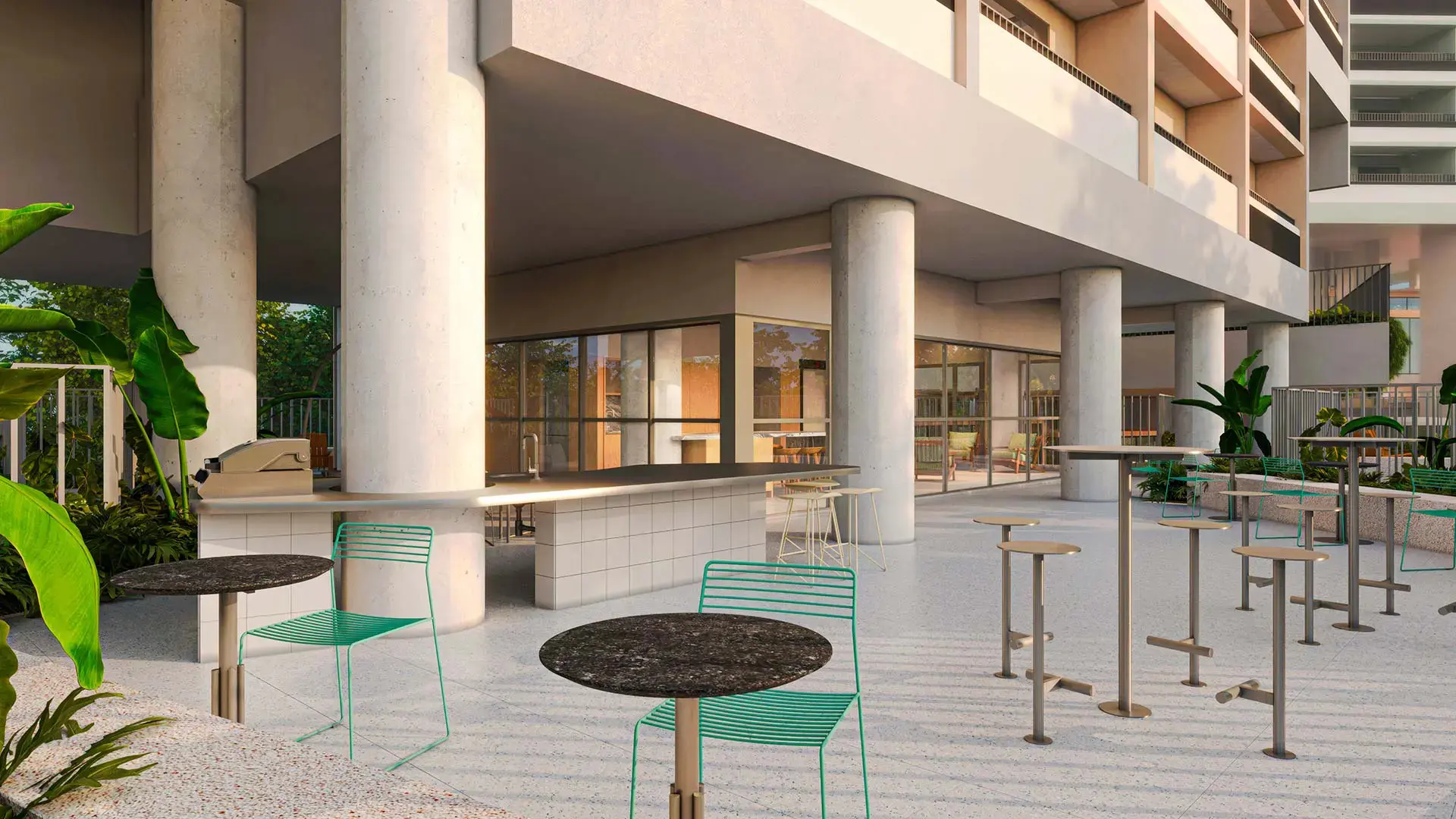 Praça Higienópolis Tiê — área de lazer 3