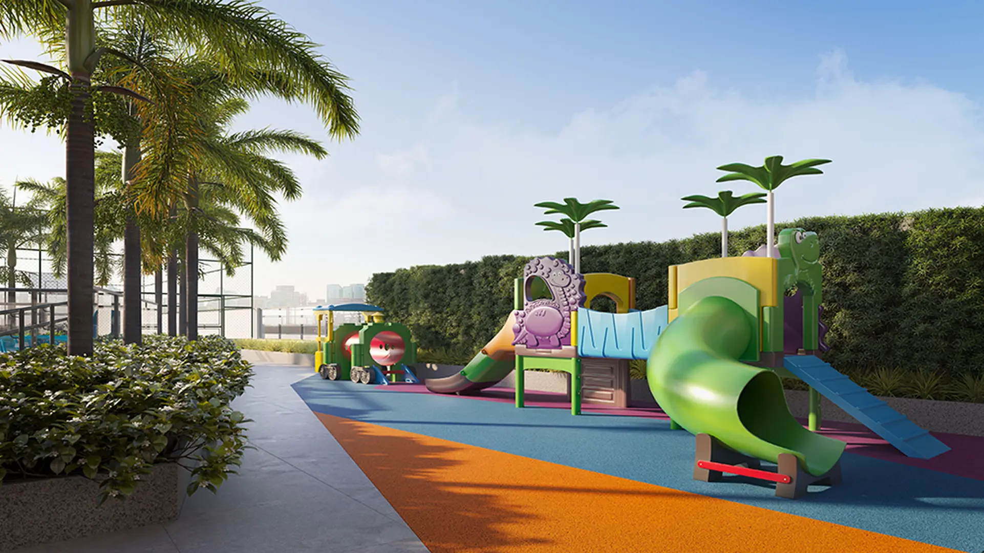 Praça Mário Fontana — área de lazer 3