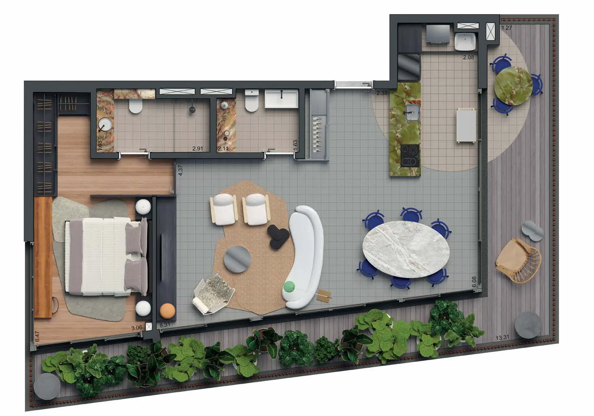 Planta 2 – Prado Paulista