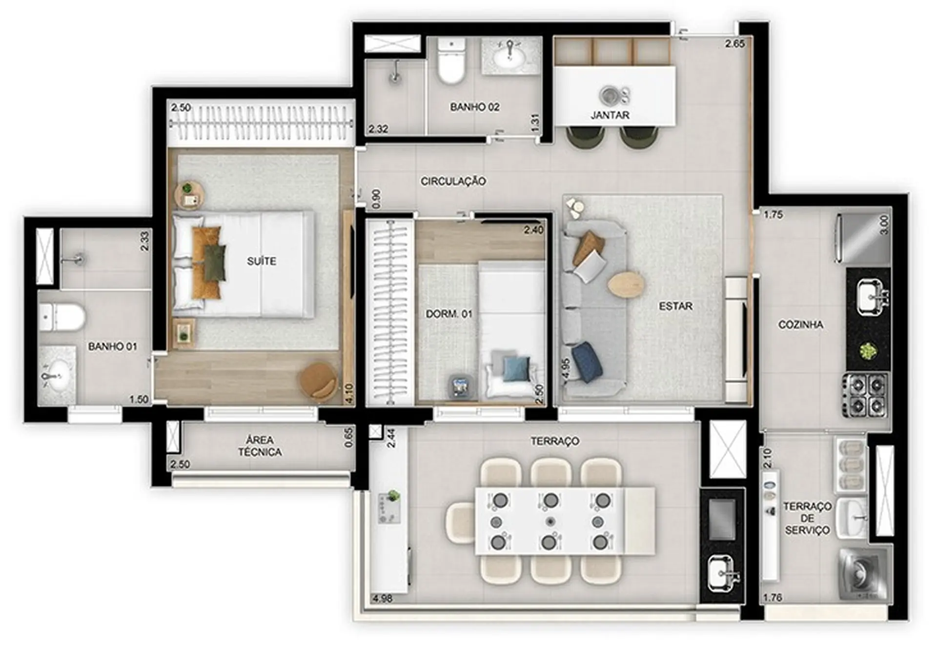 Planta 4 – Quadra Diálogo Home Club