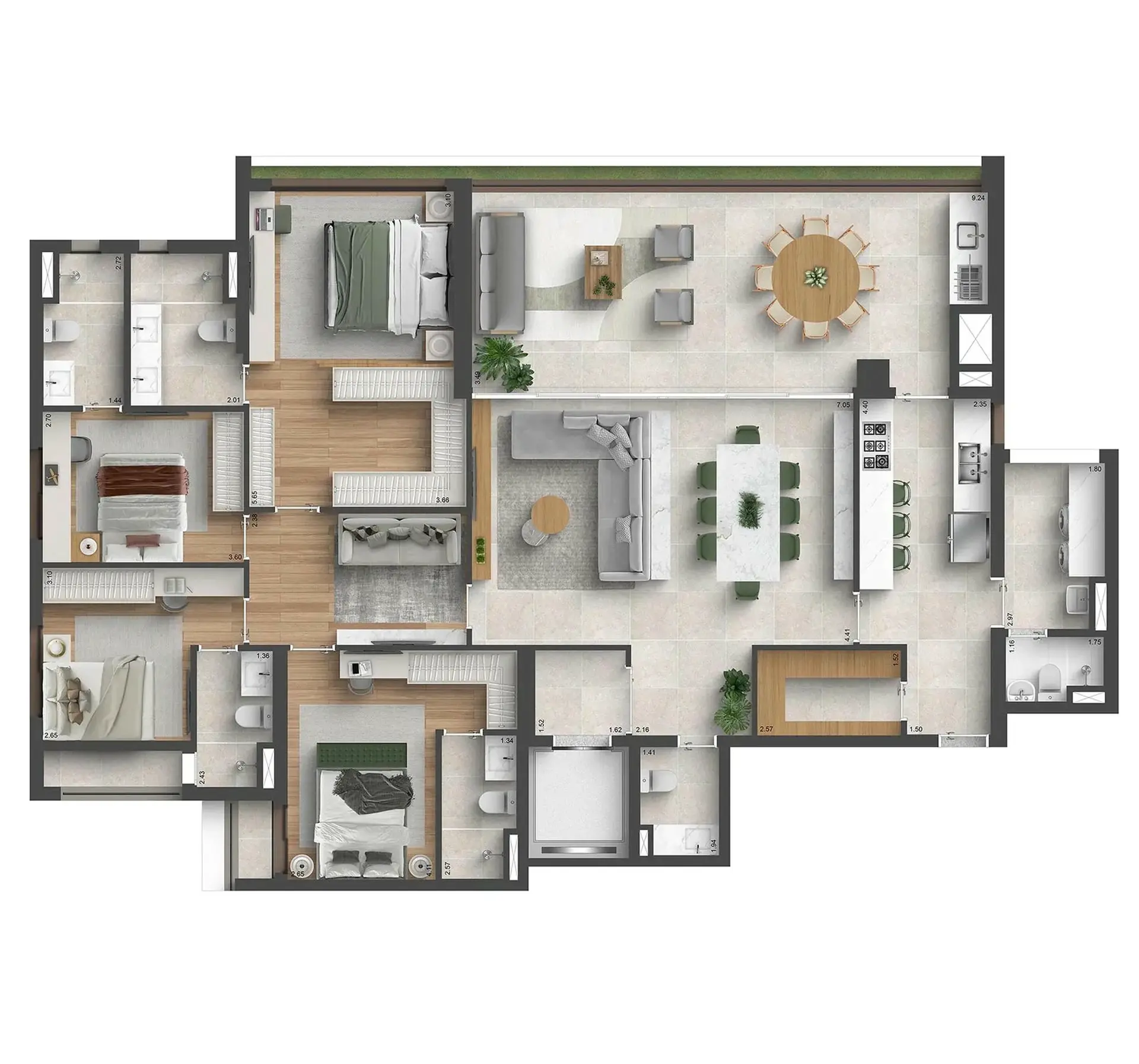 Planta 1 – Quarten Ibirapuera