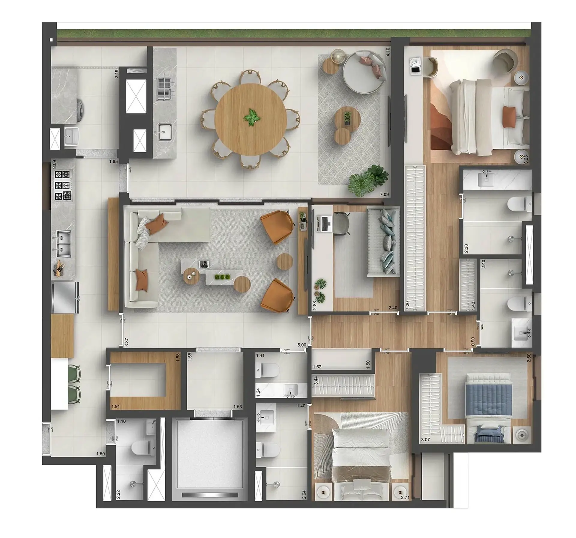 Planta 2 – Quarten Ibirapuera