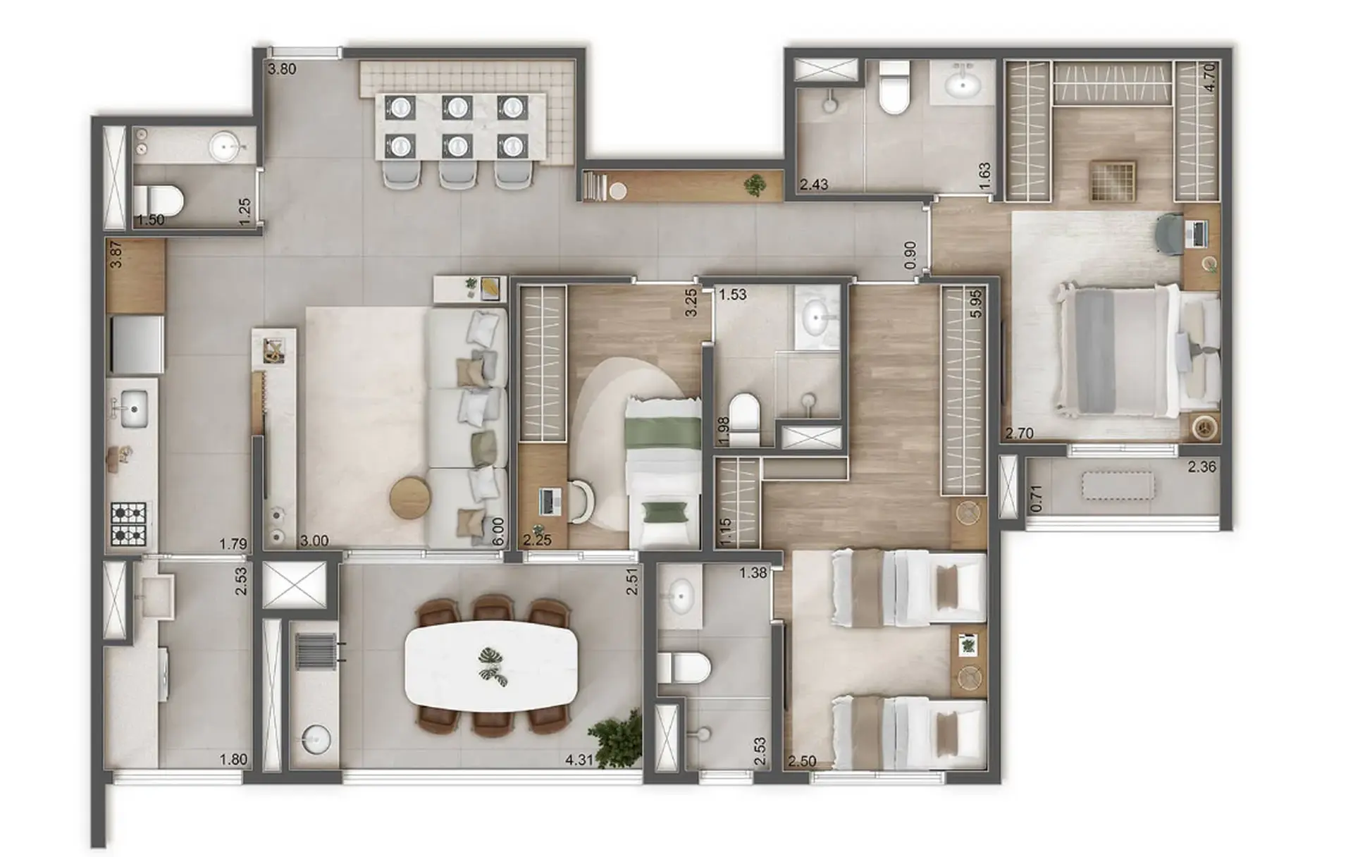 Planta 2 – Raízes L’avenir