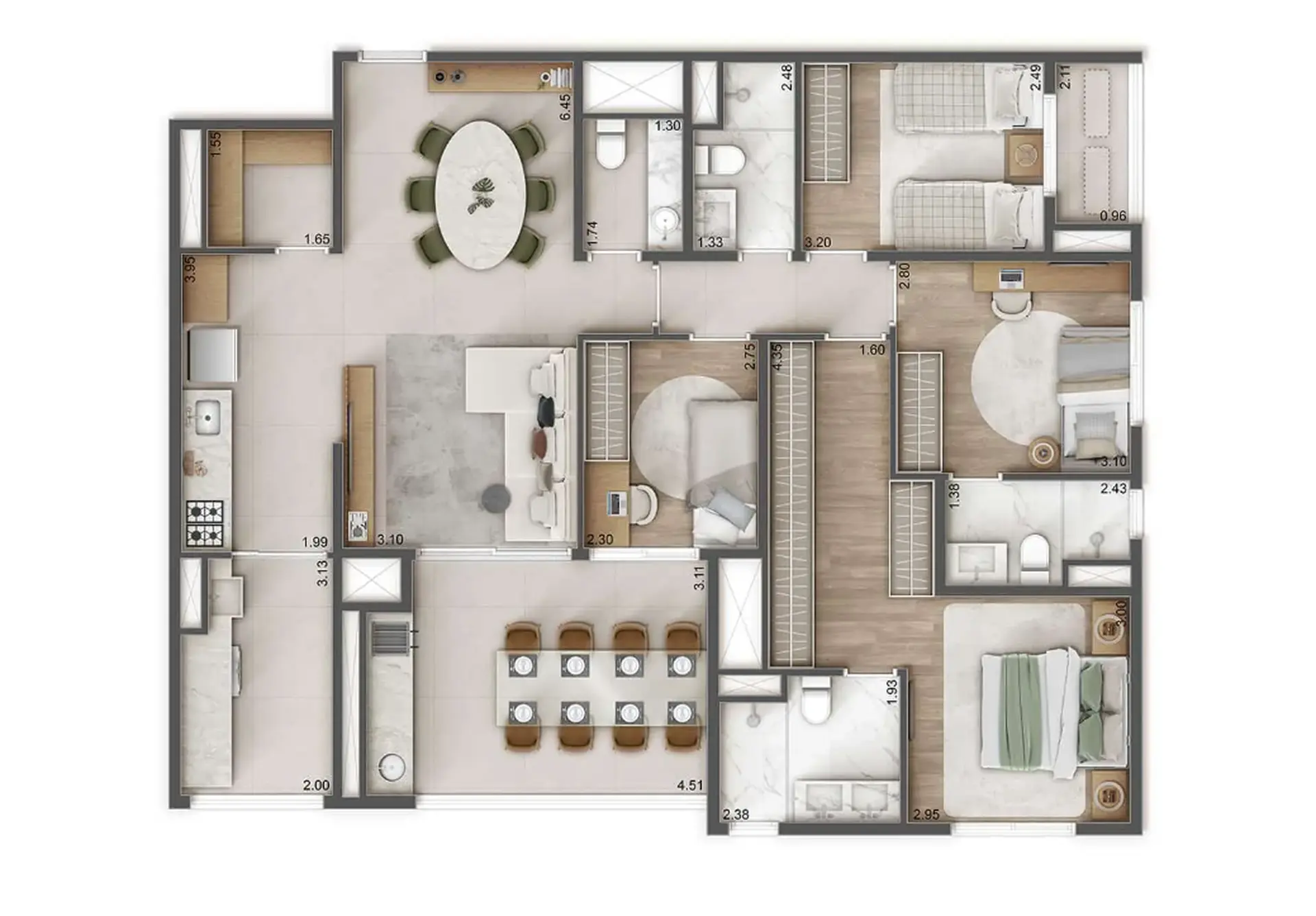 Planta 3 – Raízes L’avenir