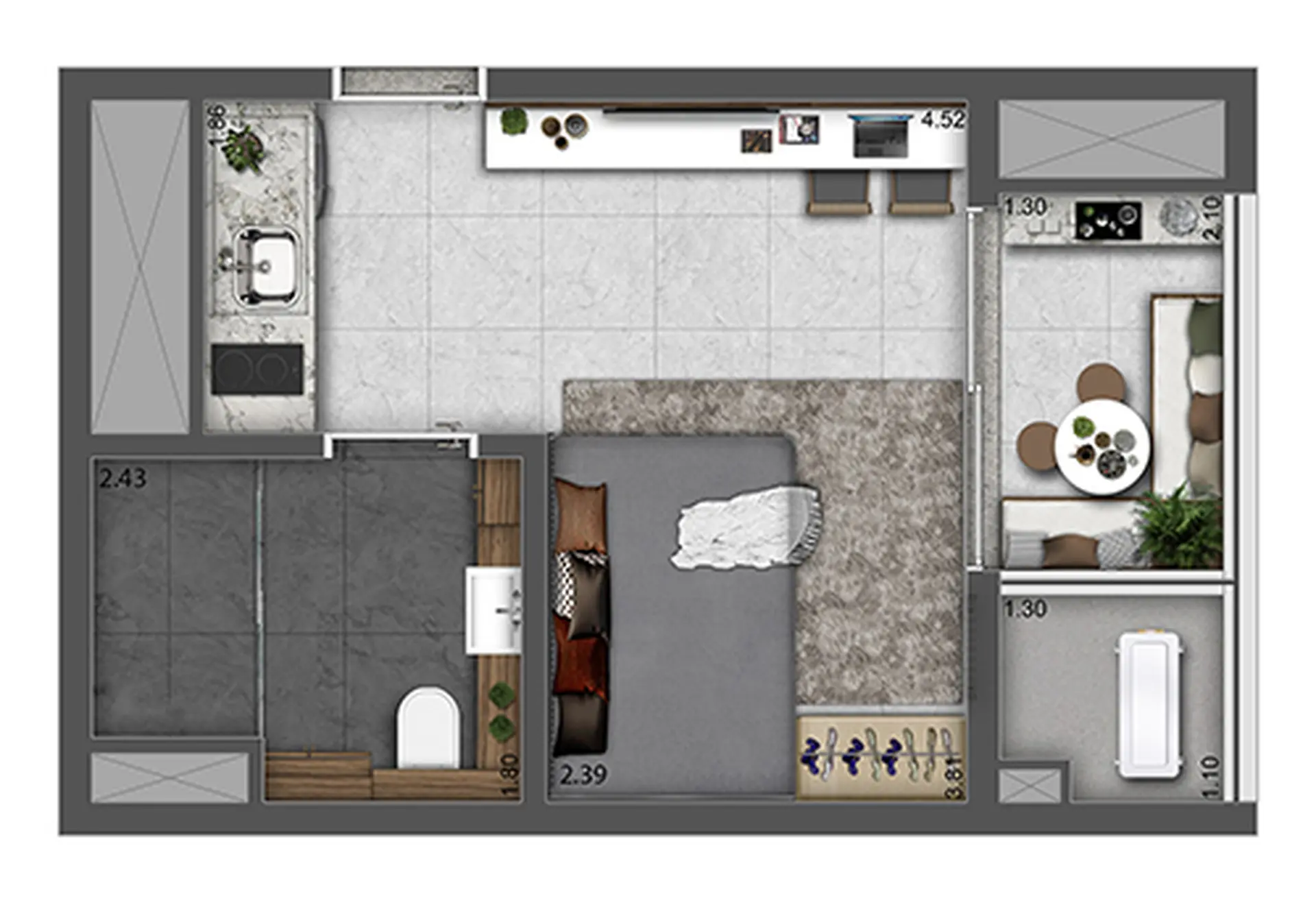 Planta 4 – Raízes Vila Prudente