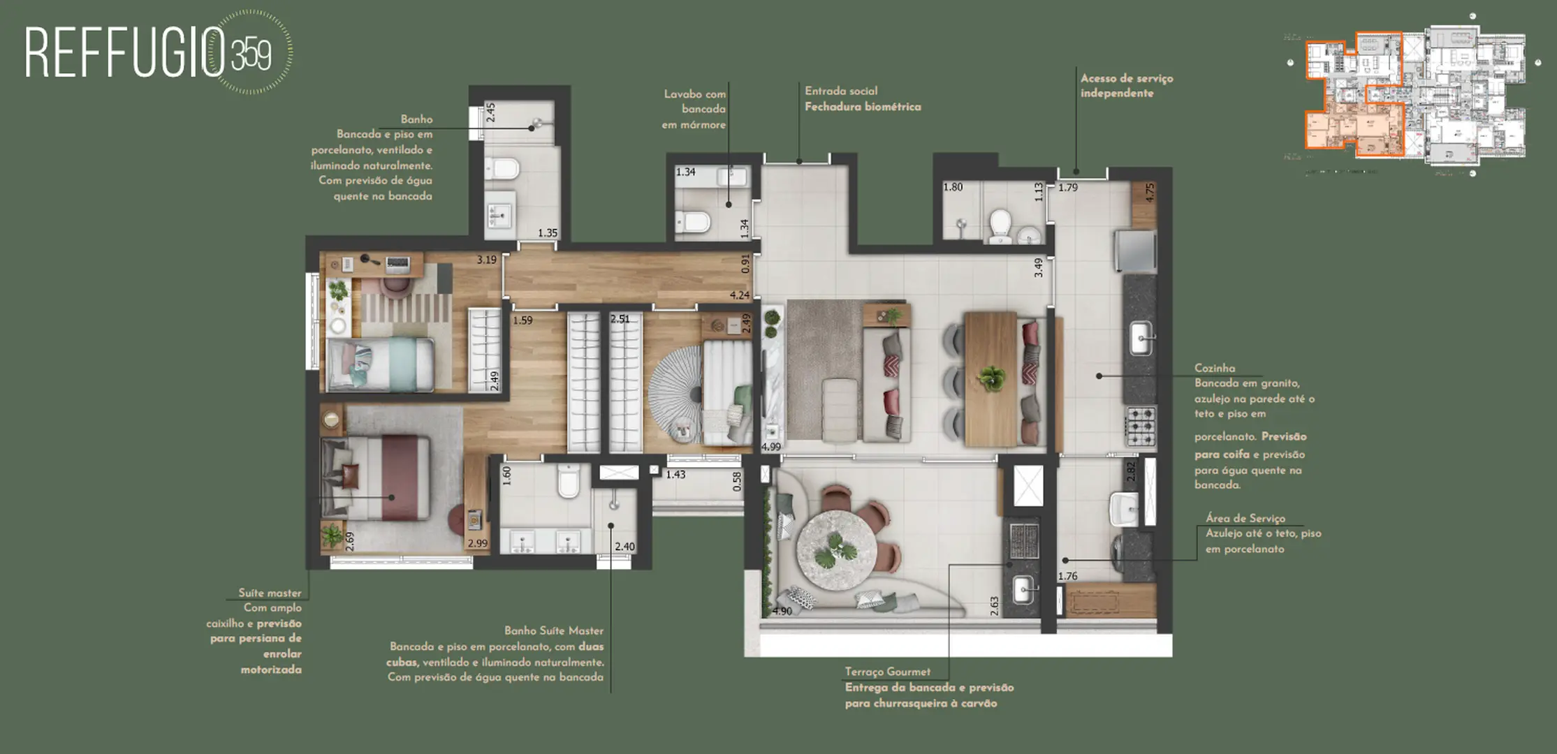 Planta 1 – Reffugio 359
