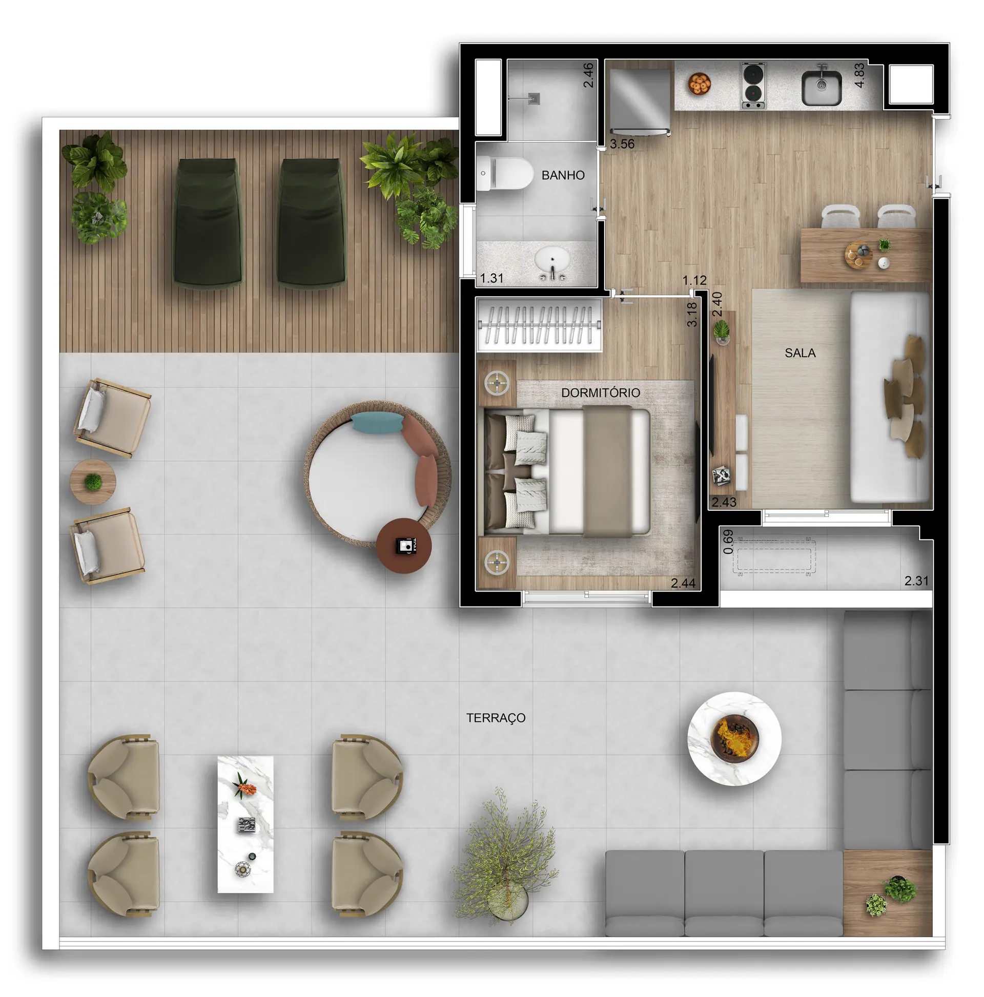 Planta 1 – Riserva Horizonte
