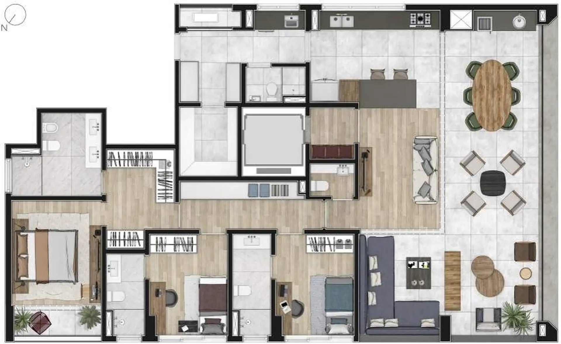 Planta 1 – Sabino – Residencial