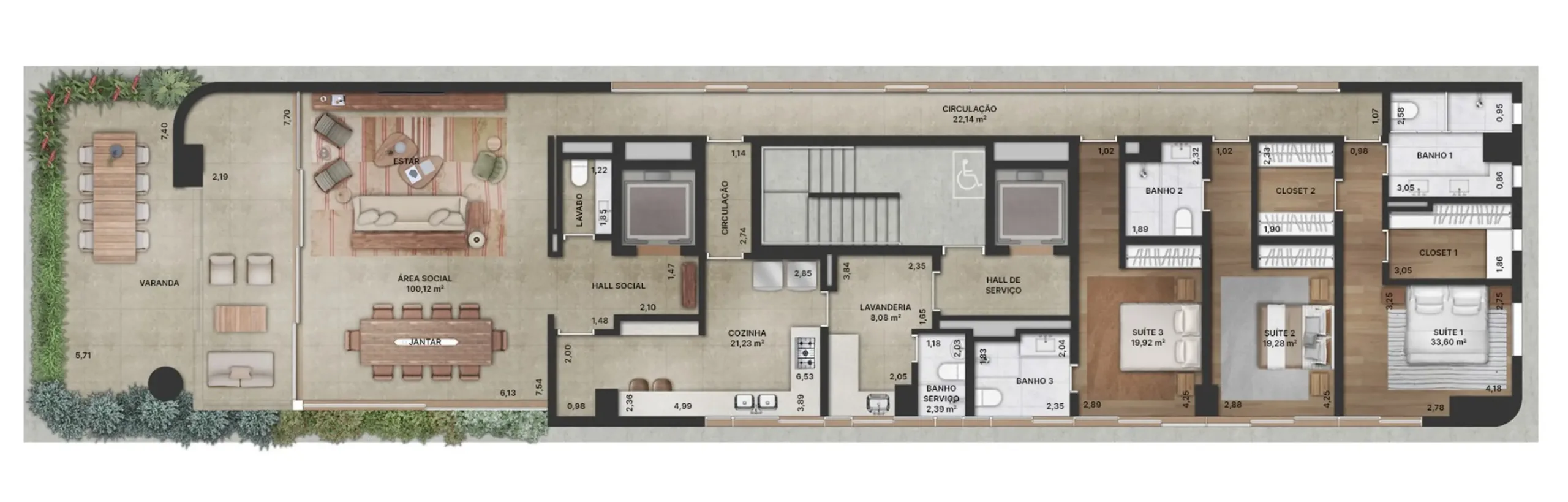 Planta 2 – Serena