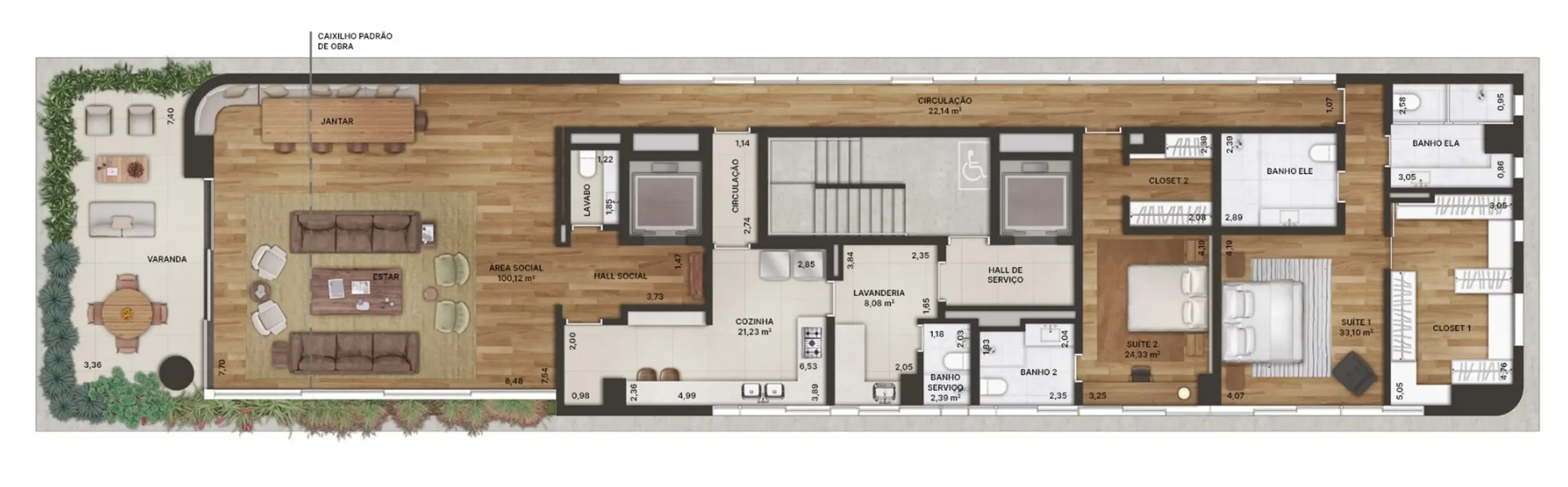 Planta 1 – Serena