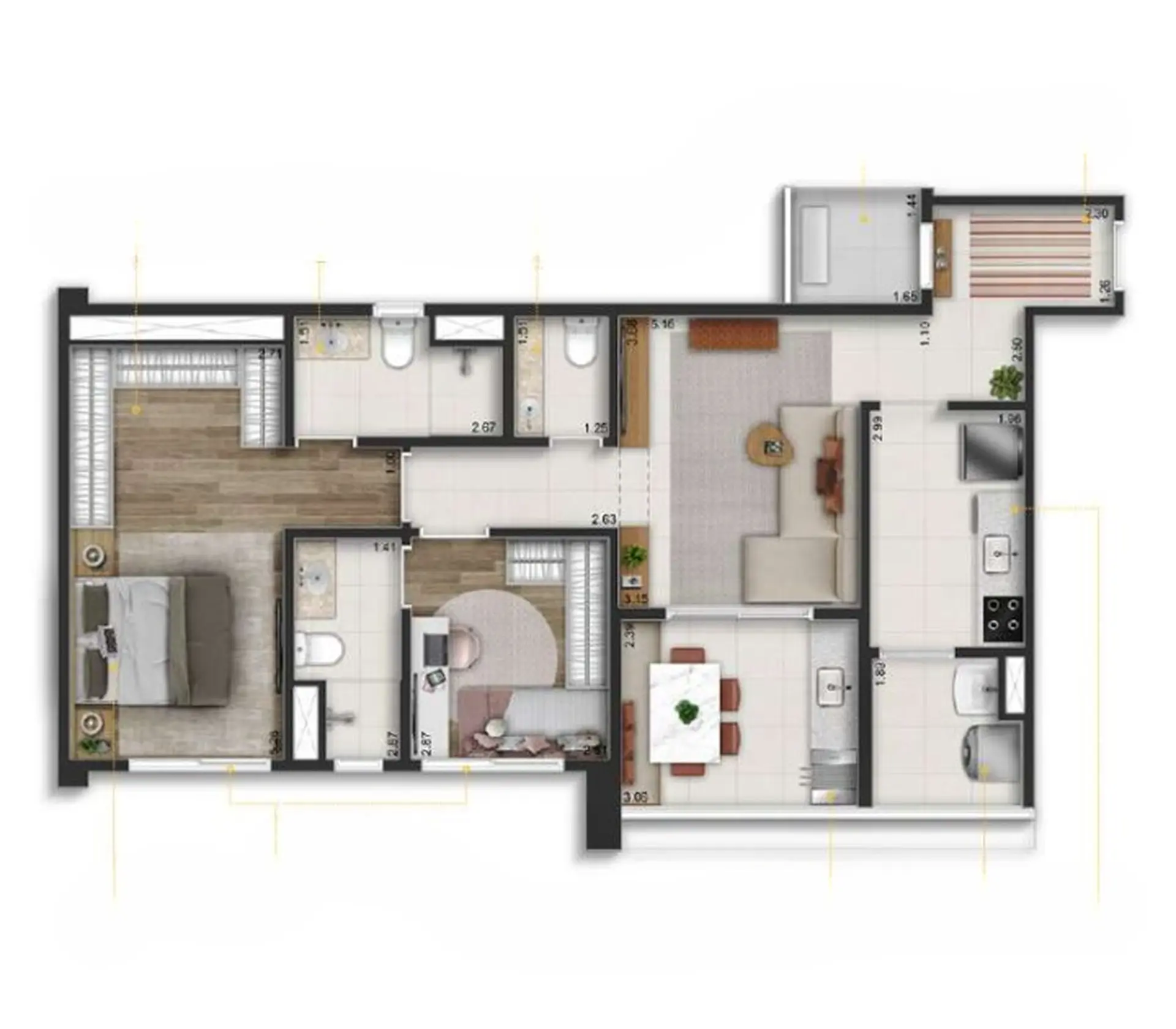 Planta 2 – Sereno