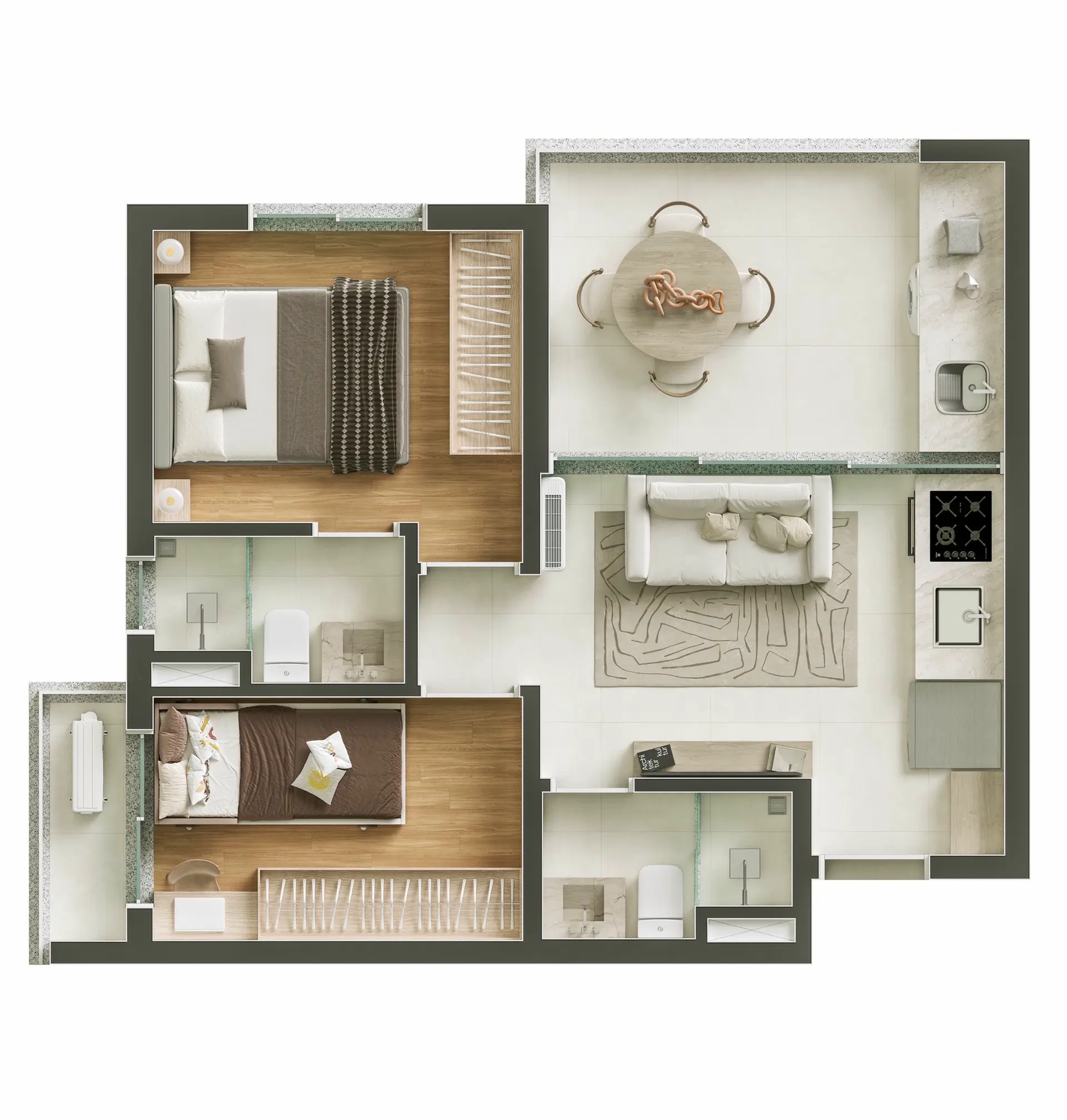 Planta 1 – Sestriere – Residencial