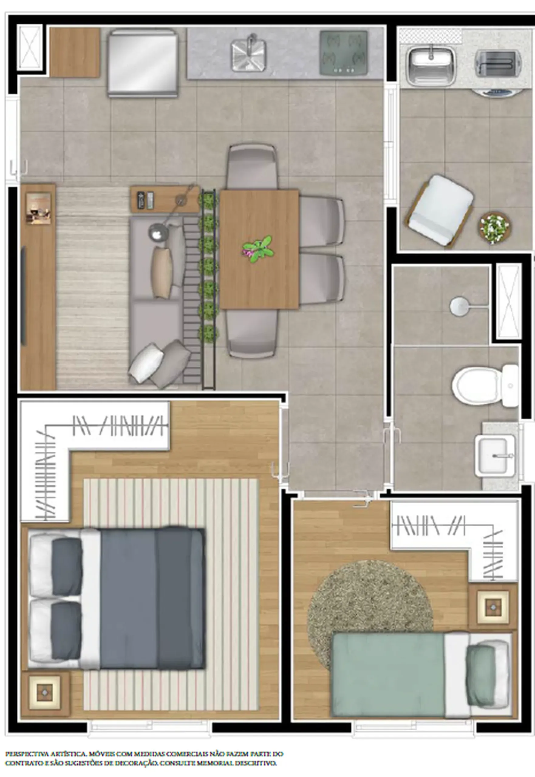 Planta 3 – Smart Home Cambuci