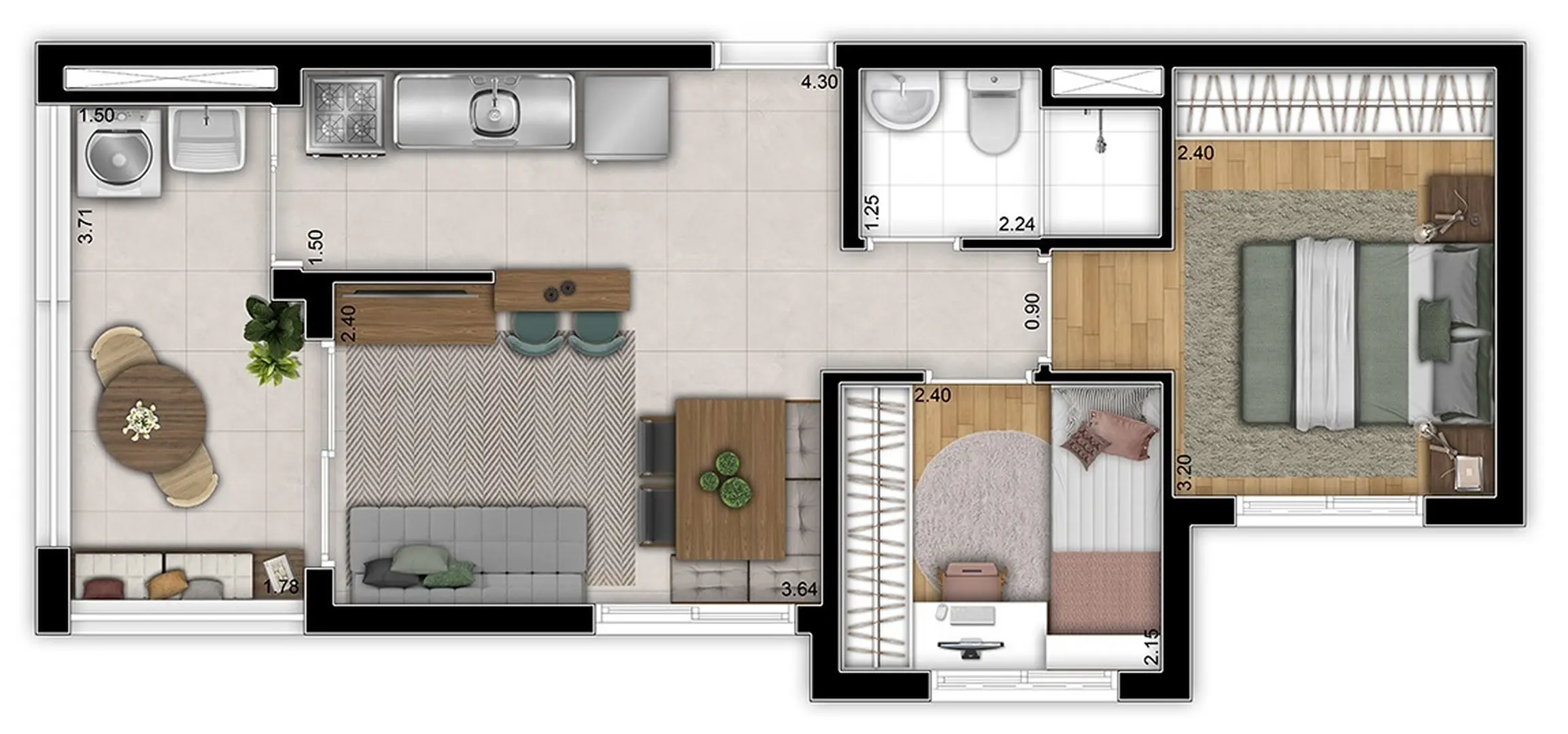 Planta 1 – Station Bresser