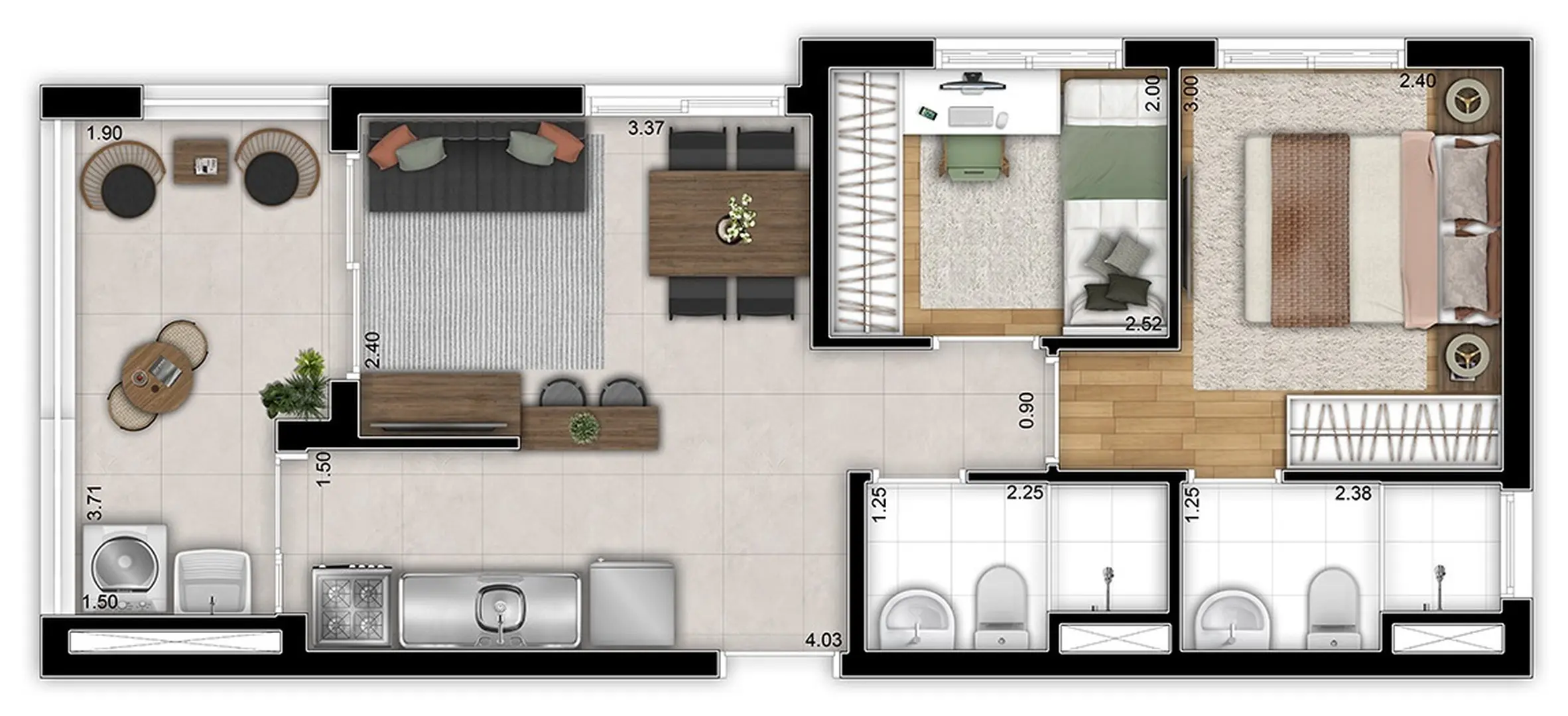 Planta 3 – Station Bresser