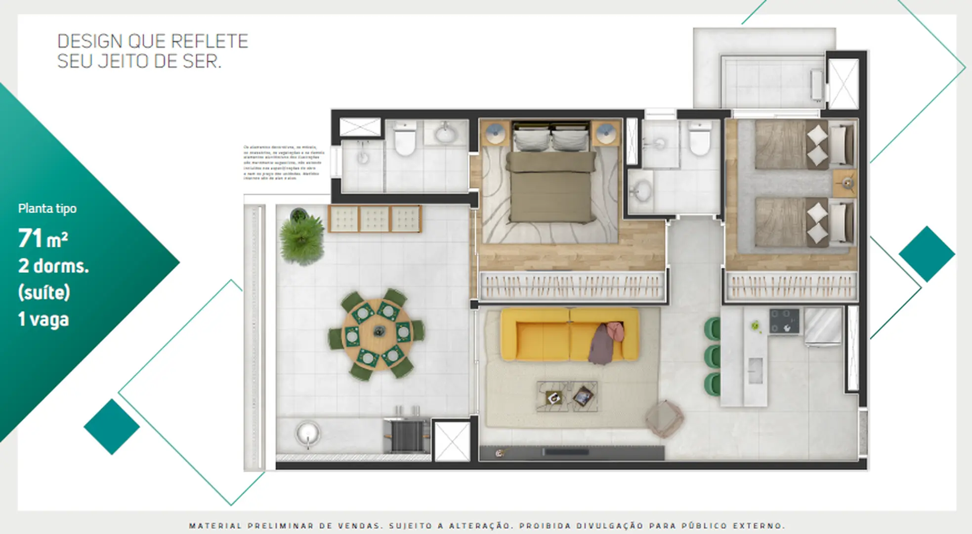 Planta 1 – Symmetry Jardins