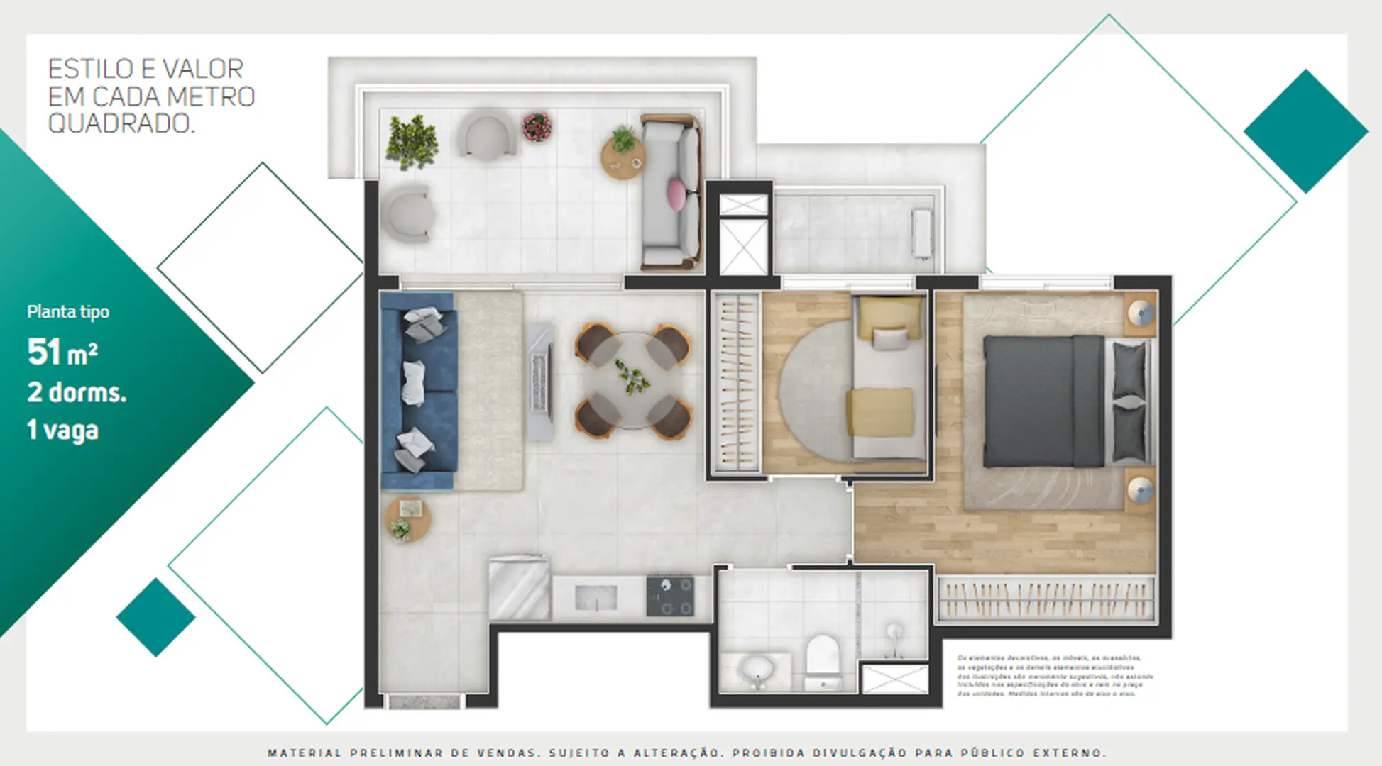 Planta 2 – Symmetry Jardins
