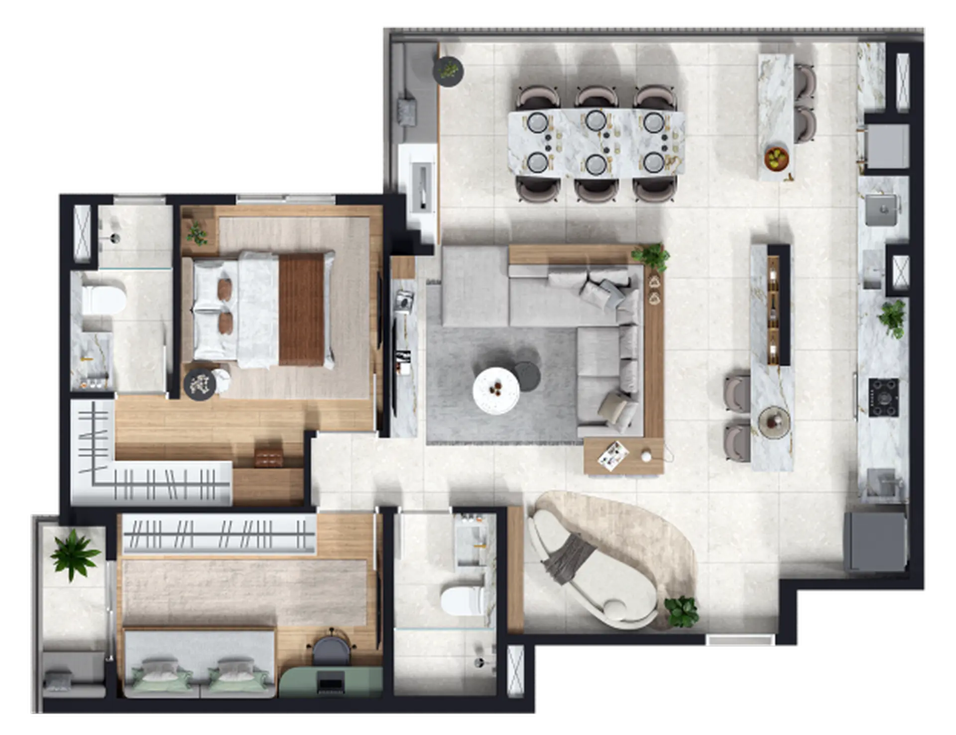 Planta 1 – Terrazzo MBigucci