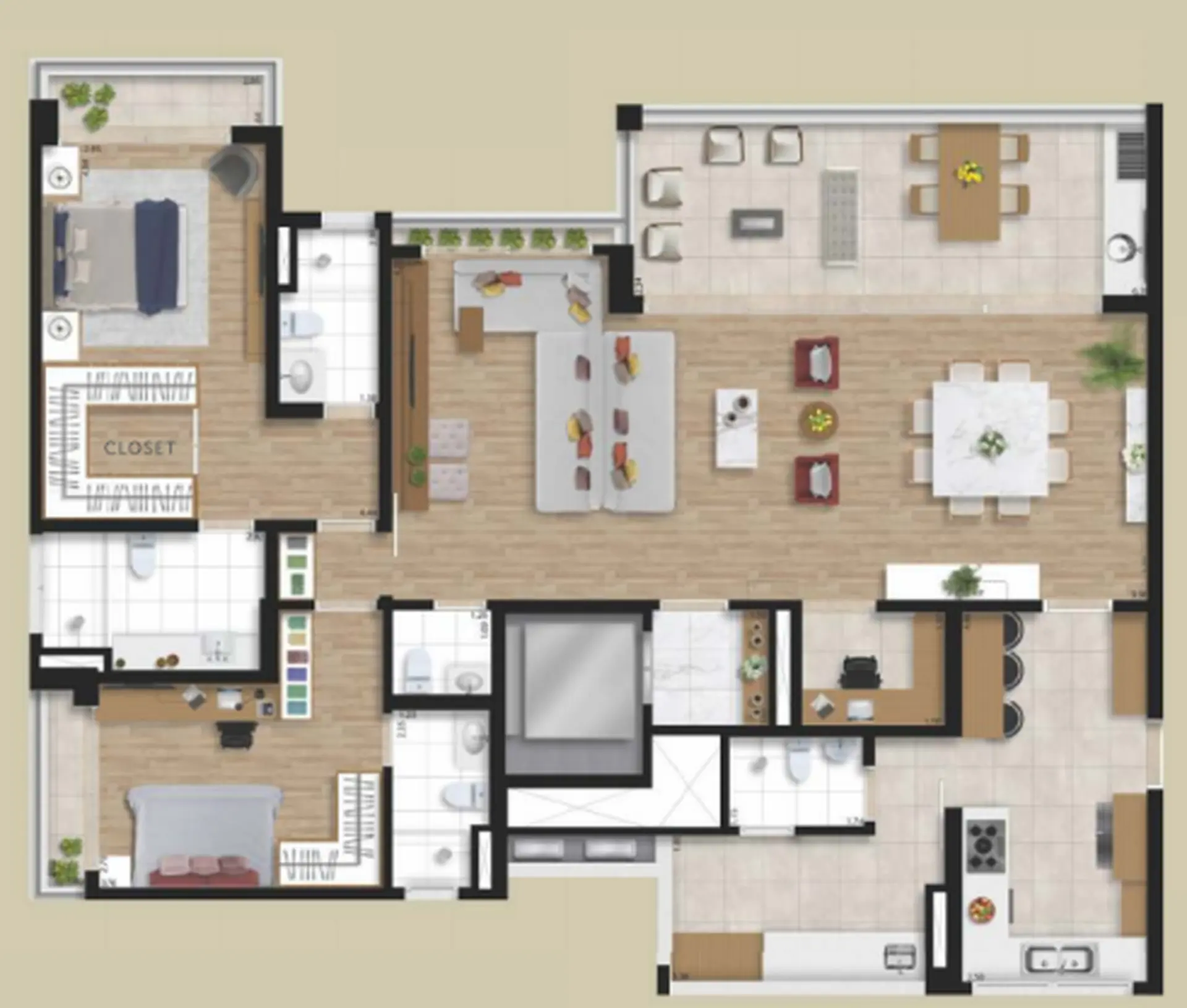 Planta 2 – The Garden