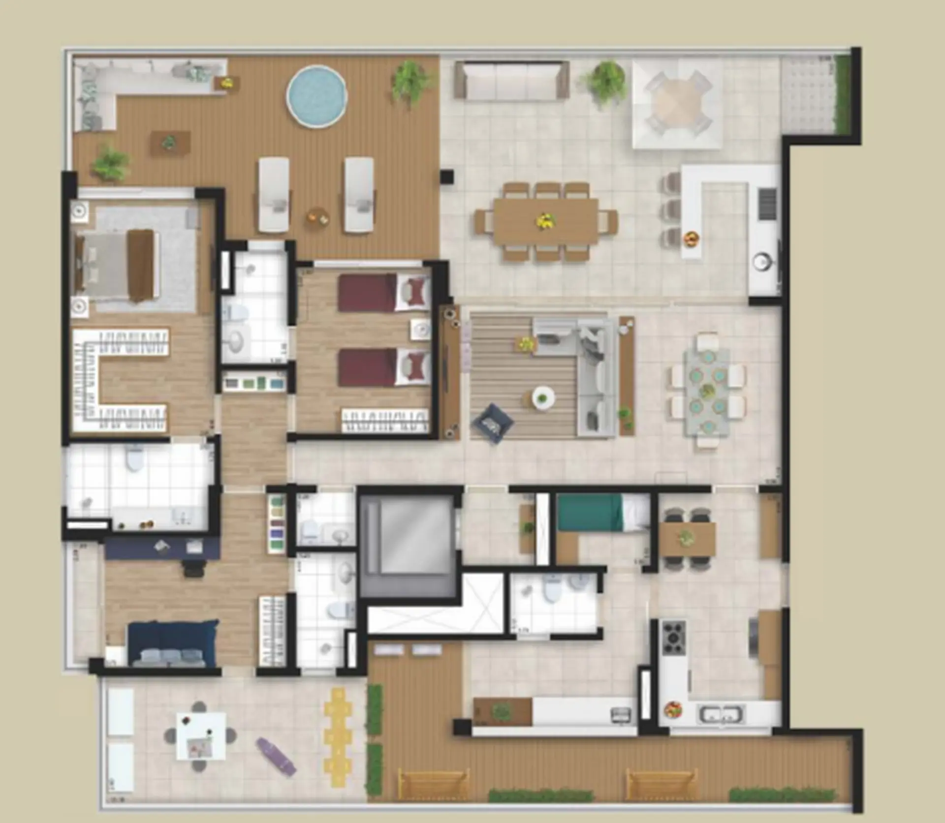 Planta 3 – The Garden
