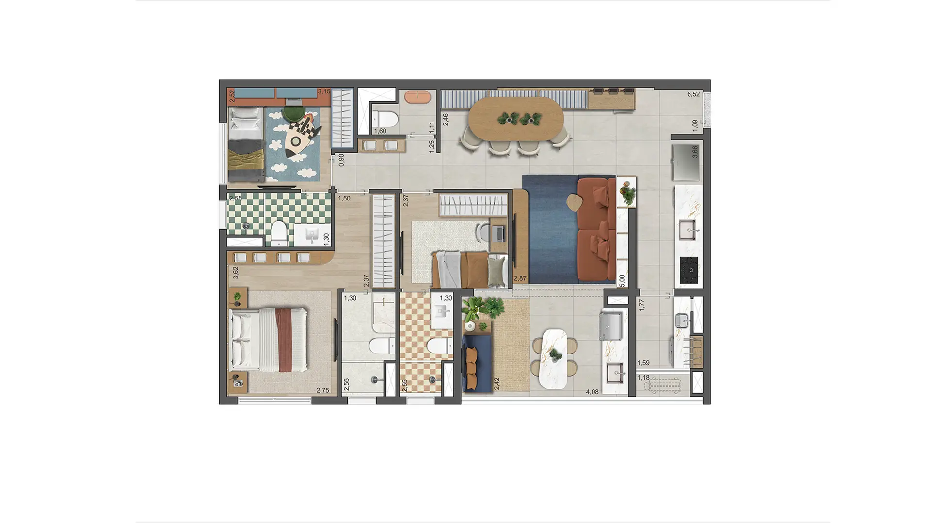 Planta 2 – The Gardens Eleya