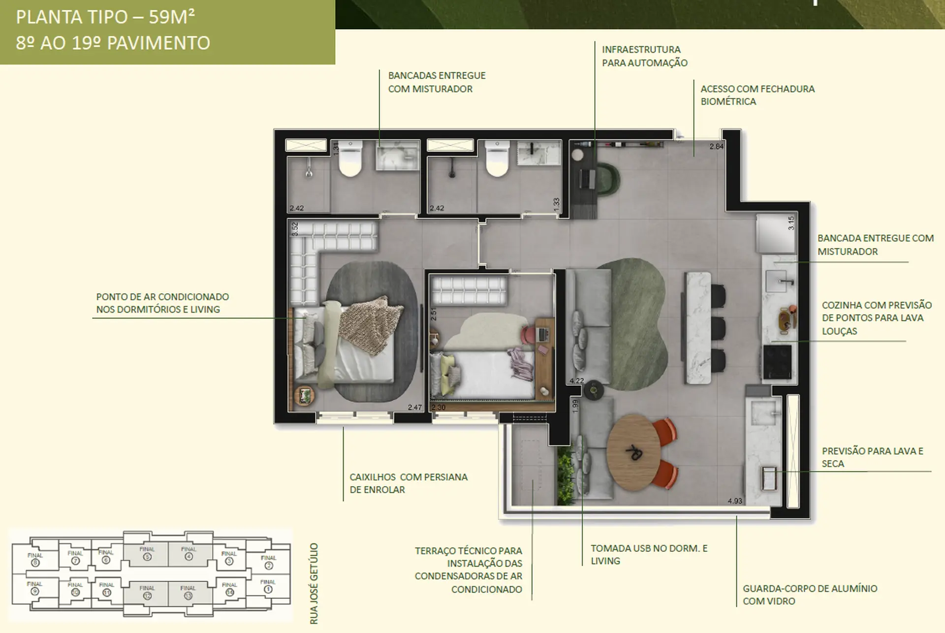 Planta 2 – Tiê Aclimação