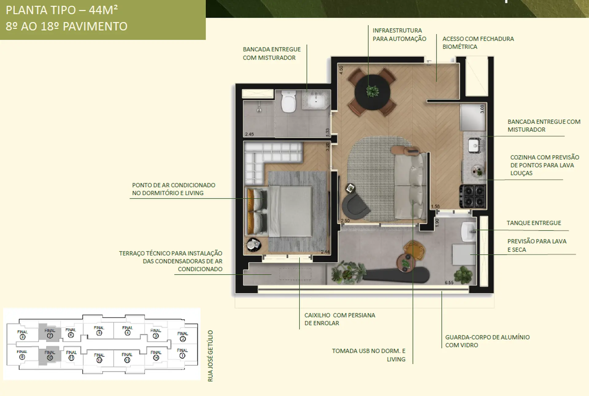 Planta 3 – Tiê Aclimação