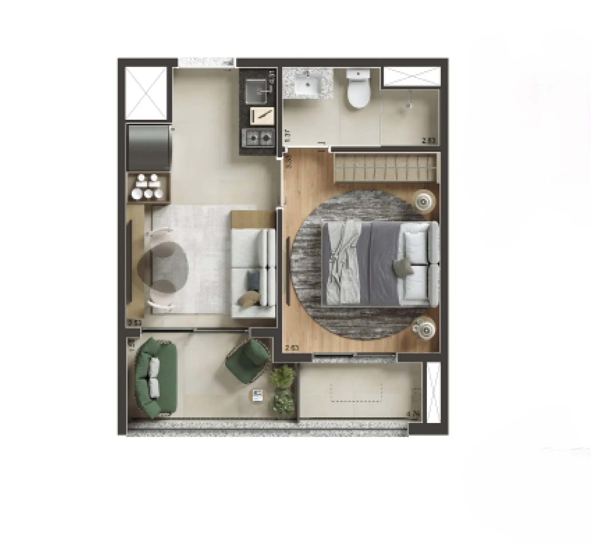 Planta 2 – Today Paulista – Residencial
