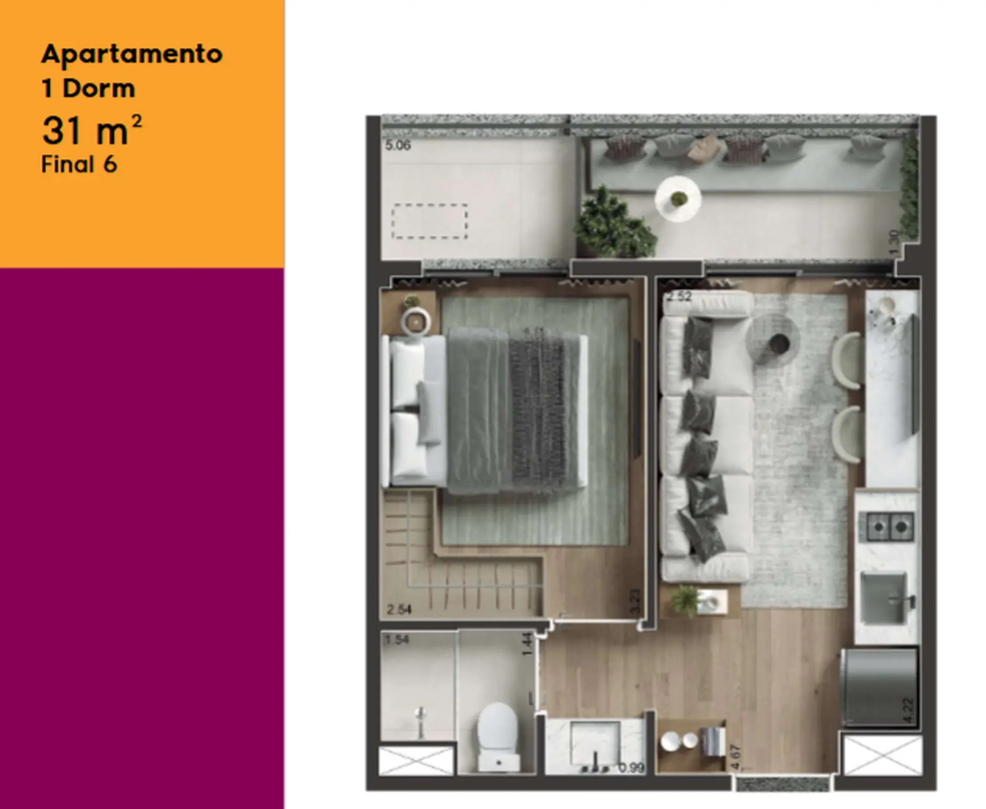 Planta 4 – Today Tatuapé