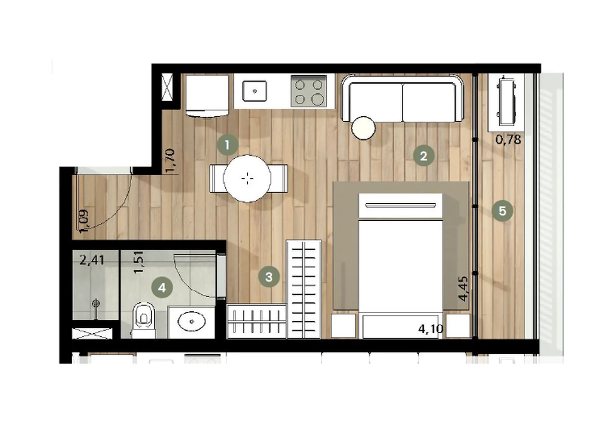 Planta 1 – Union Braz Leme