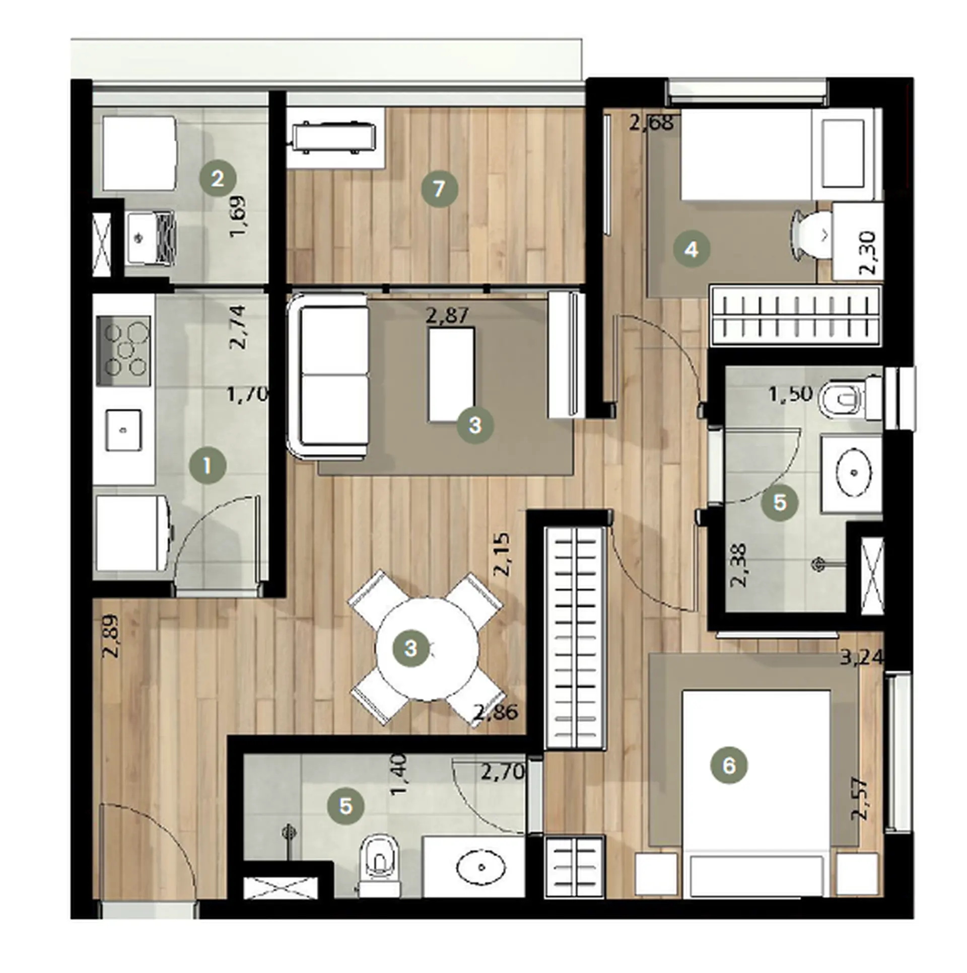 Planta 3 – Union Braz Leme