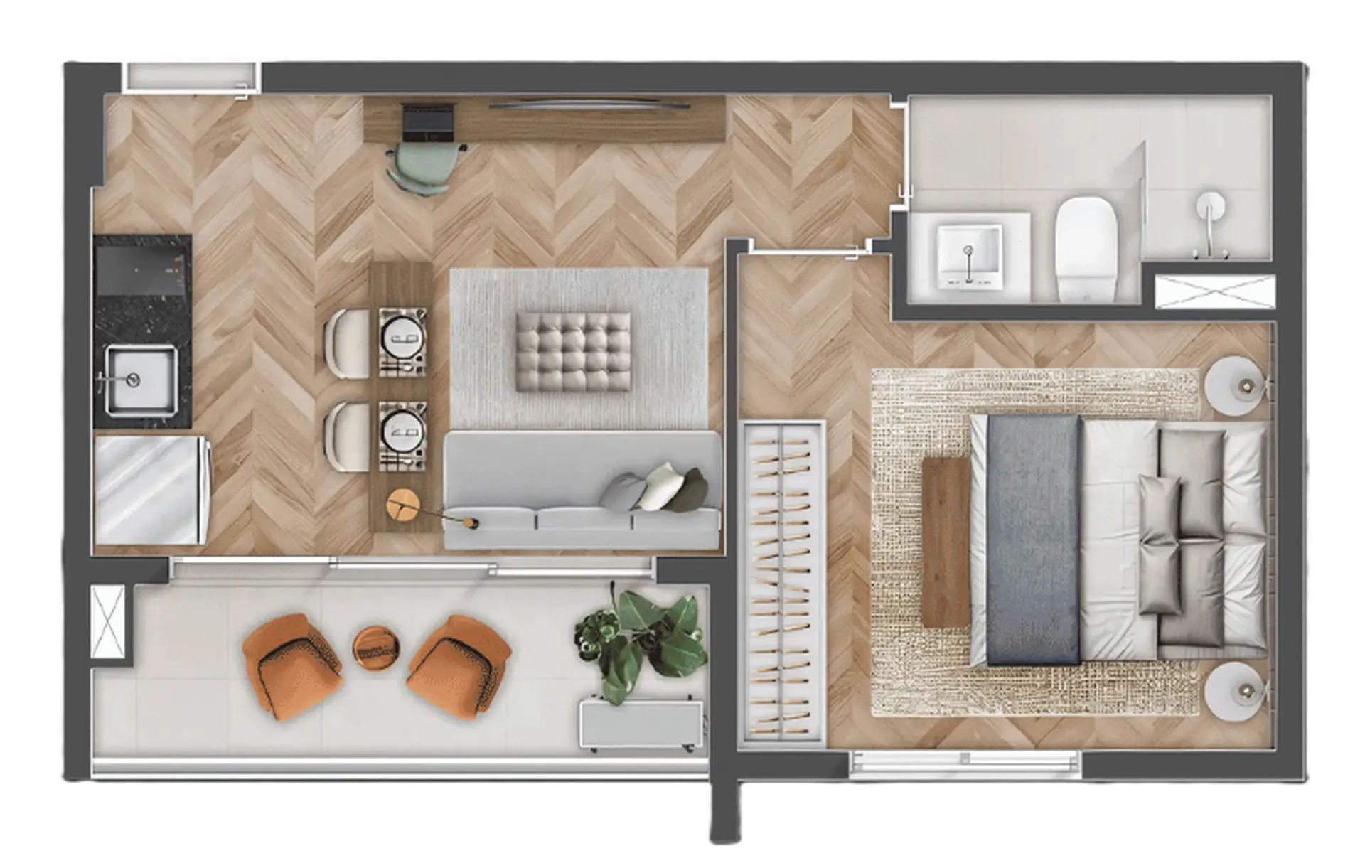 Planta 1 – Urbanpark Aclimação