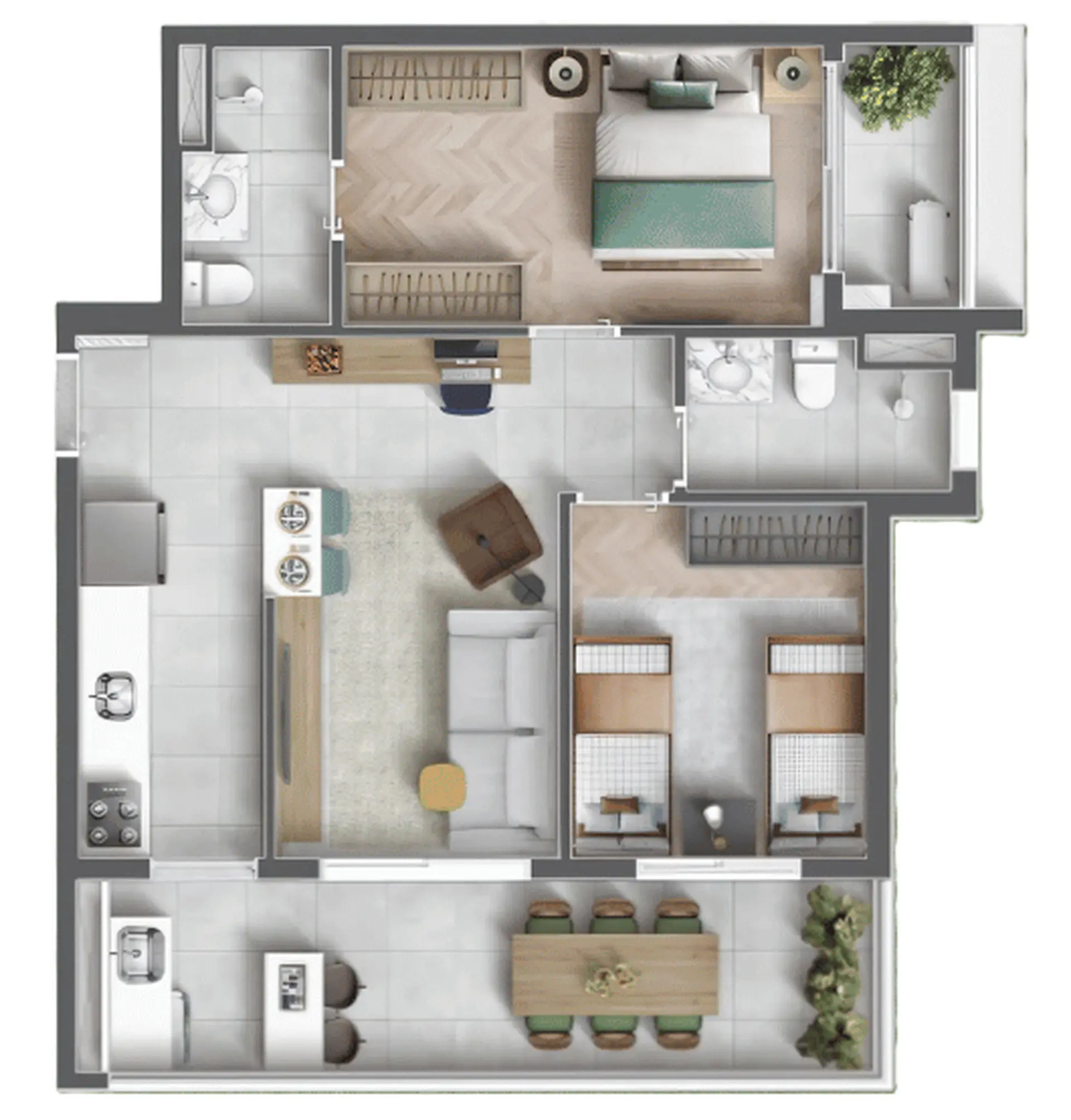 Planta 2 – Urbanpark Aclimação