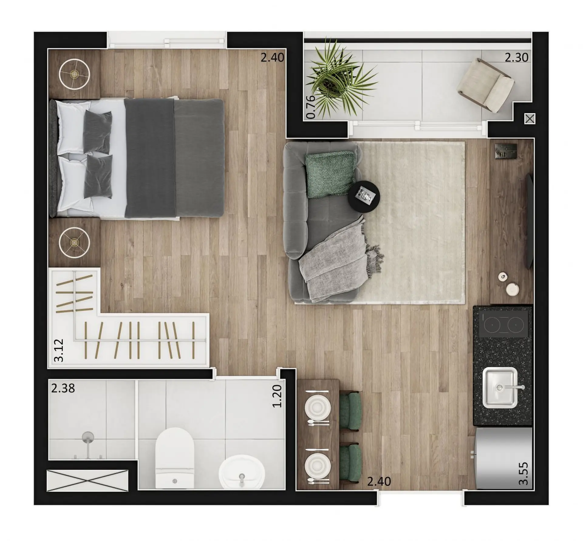 Planta 1 – Vinx Connect Paulista