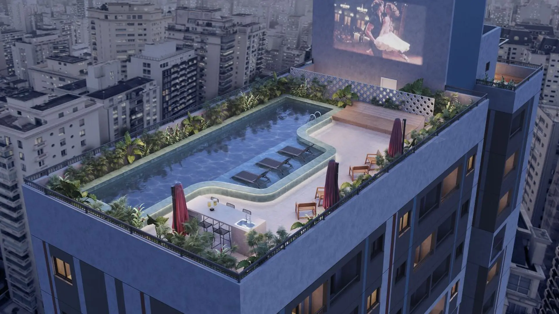 Vinx Connect Paulista — área de lazer 1