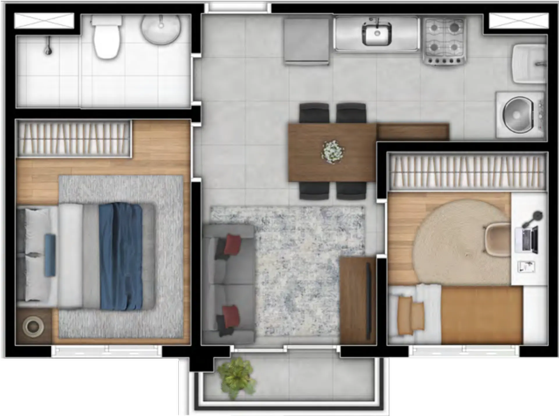 Planta 3 – Vinx Estação Giovanni Gronchi