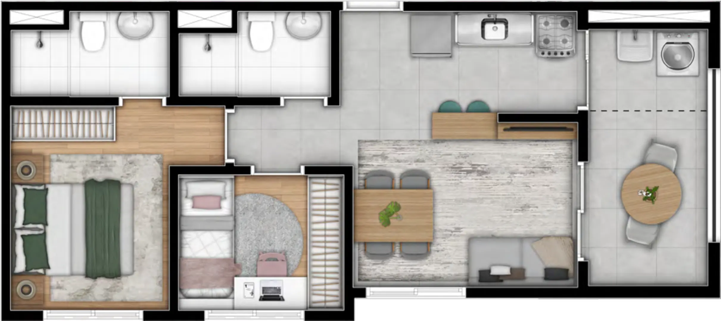 Planta 2 – Vinx Estação Giovanni Gronchi