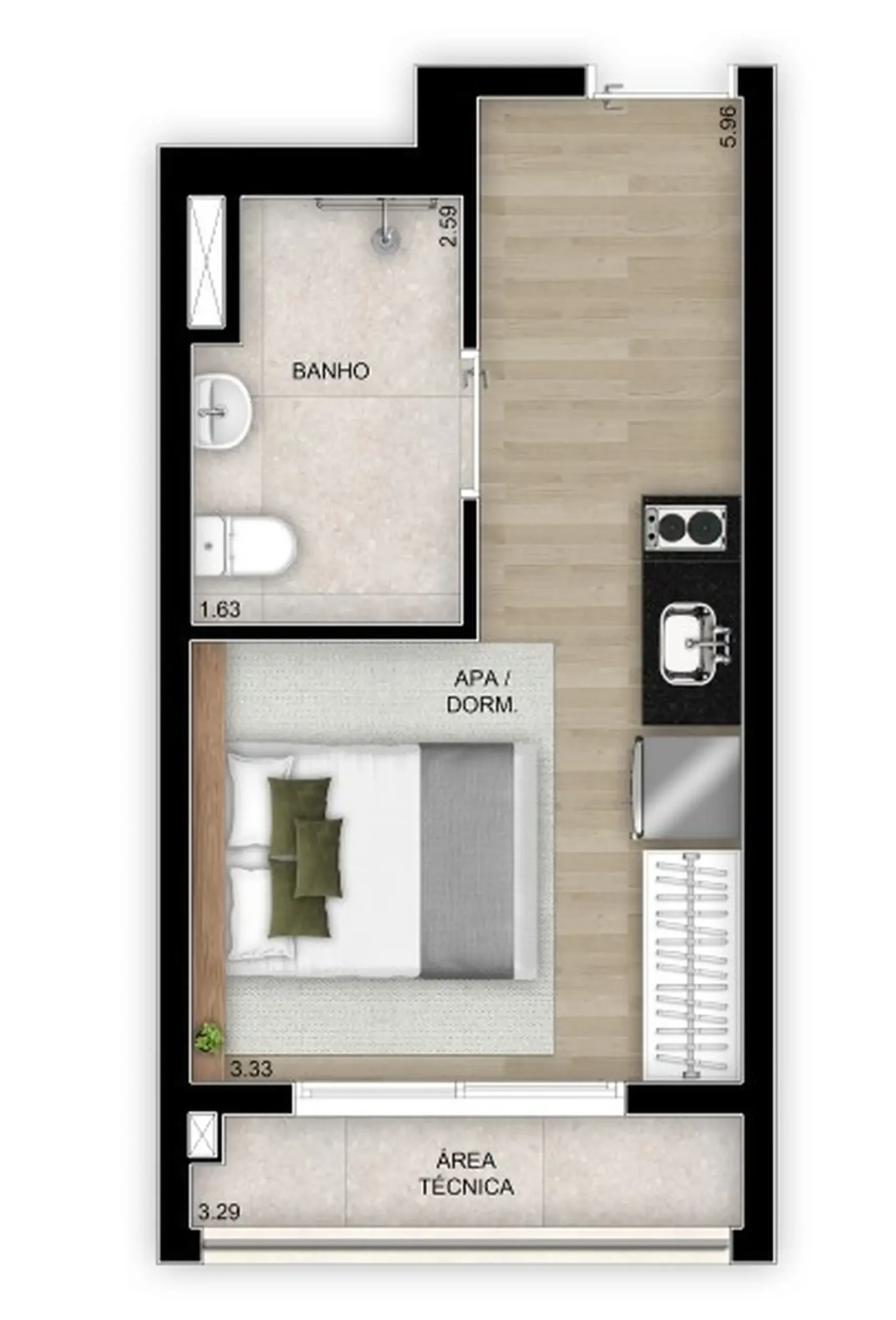 Planta 1 – Vista Tatuapé