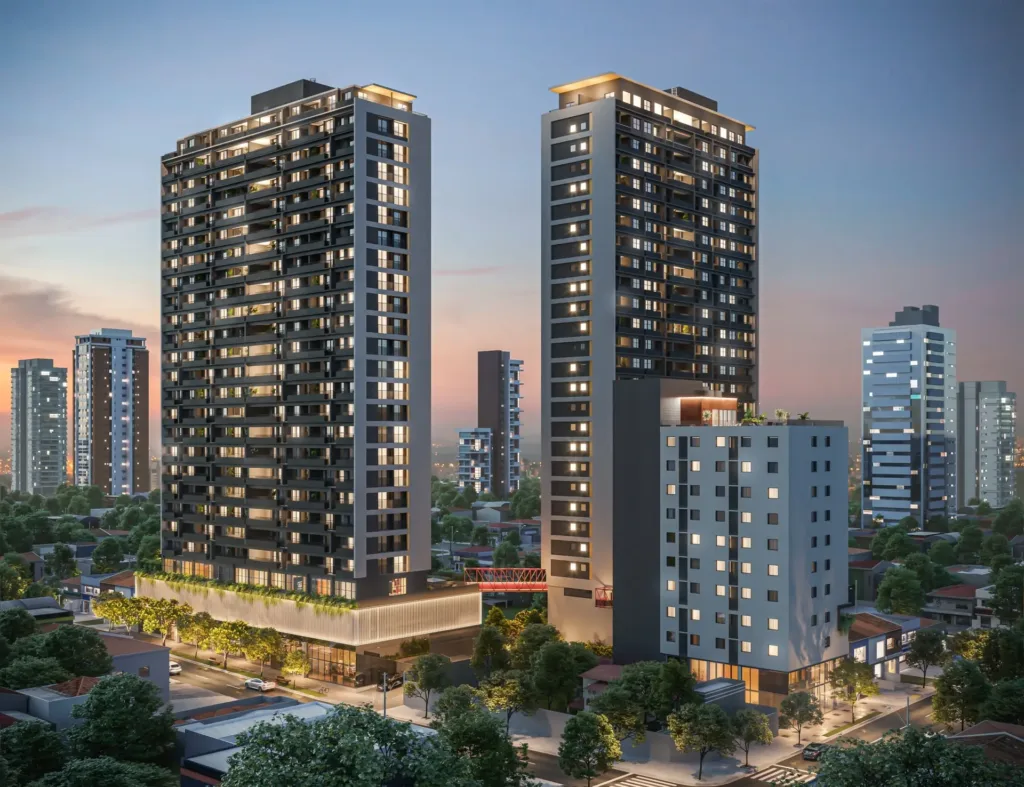 Fachada do empreendimento Vitacon Brigadeiro – Residencial