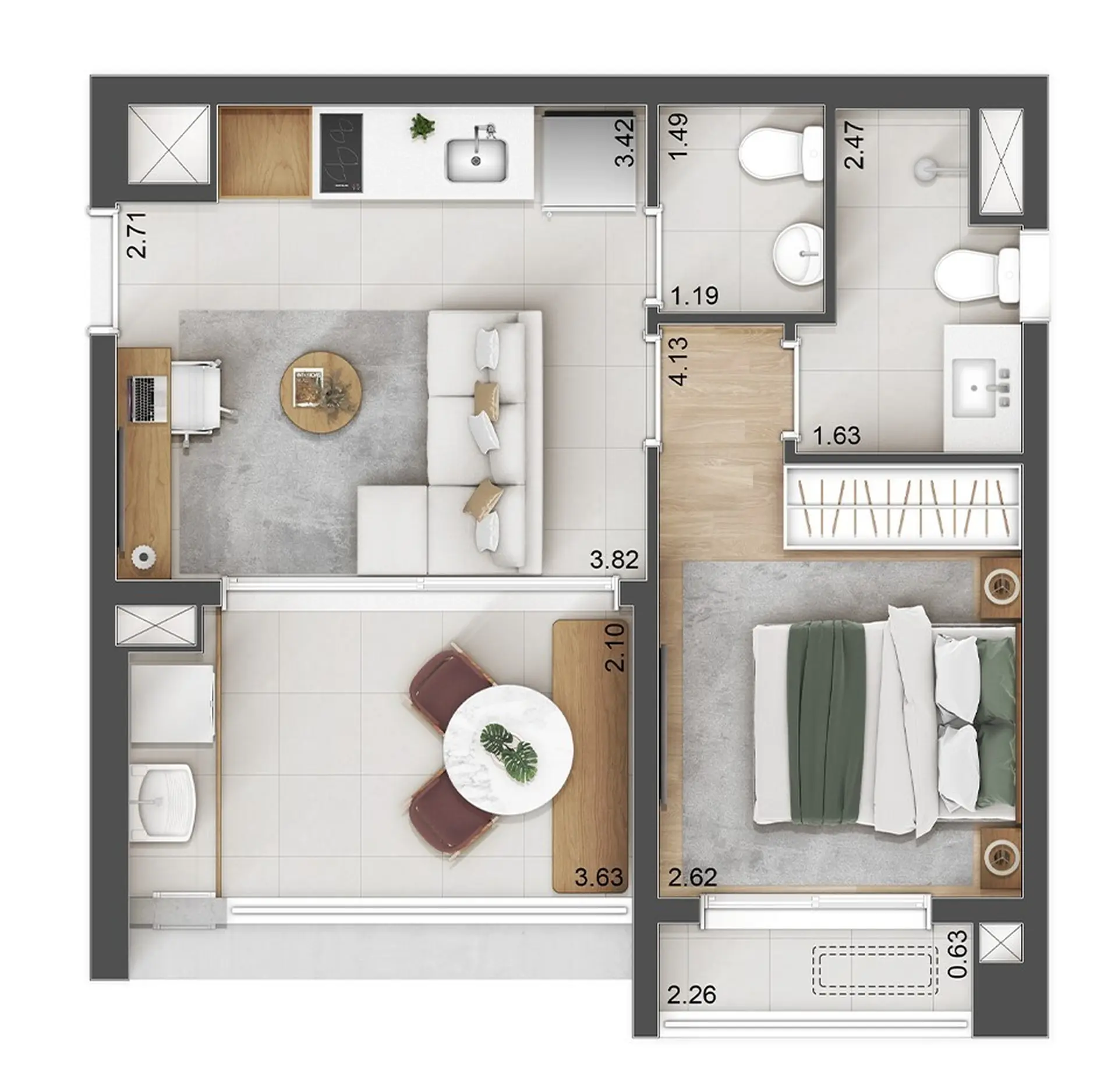 Planta 3 – Voga Paulista