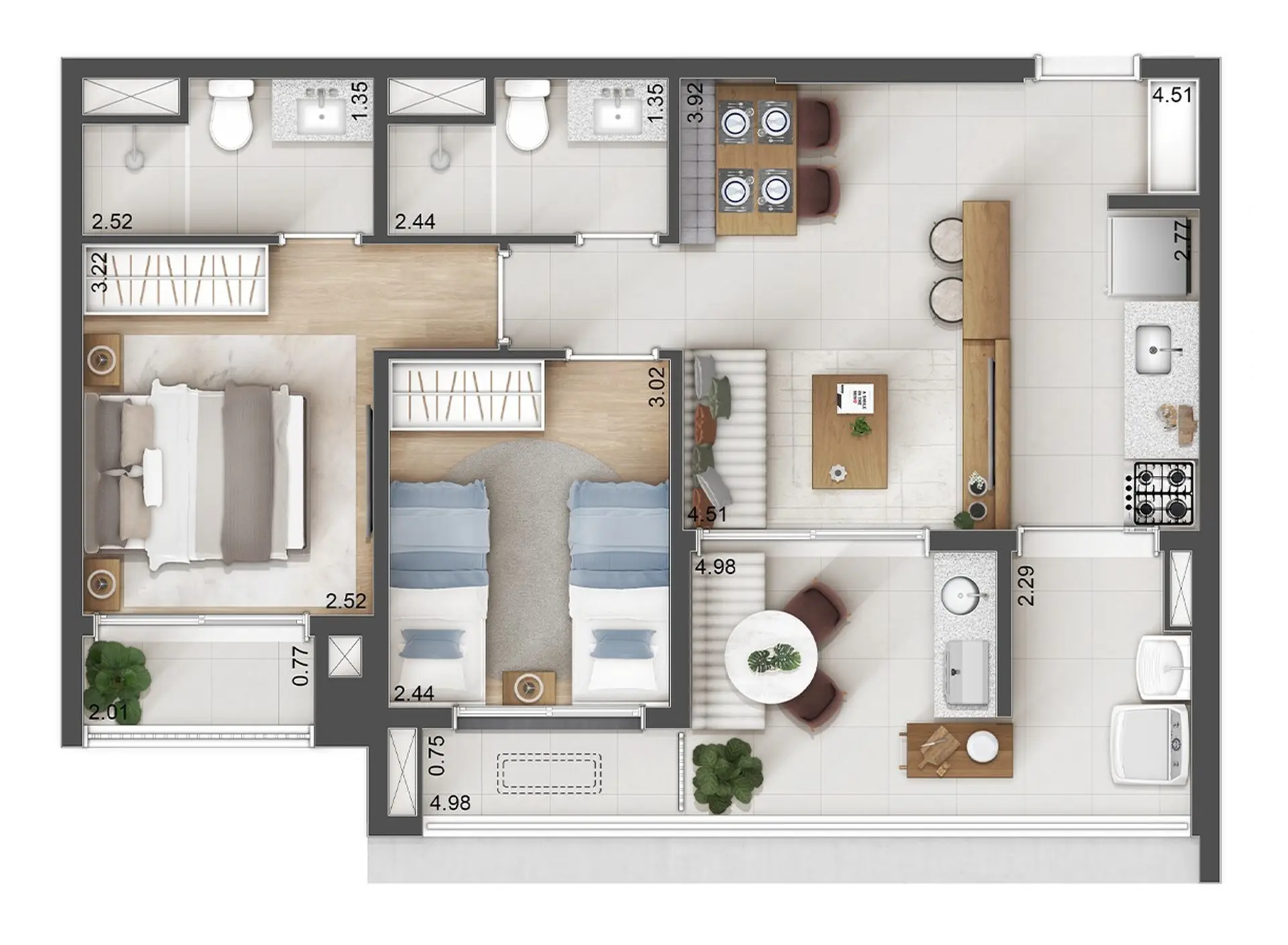 Planta 2 – Voga Paulista