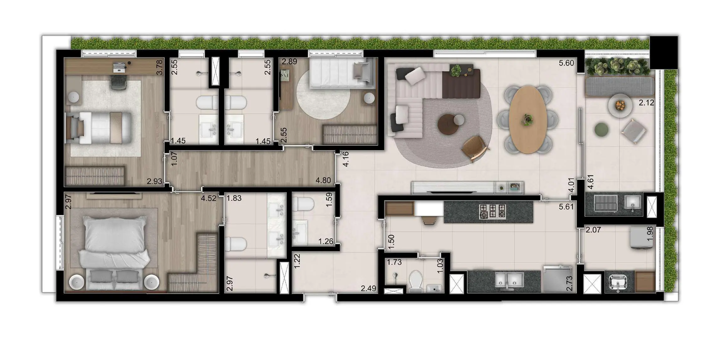 Planta 3 – 840 Aliança